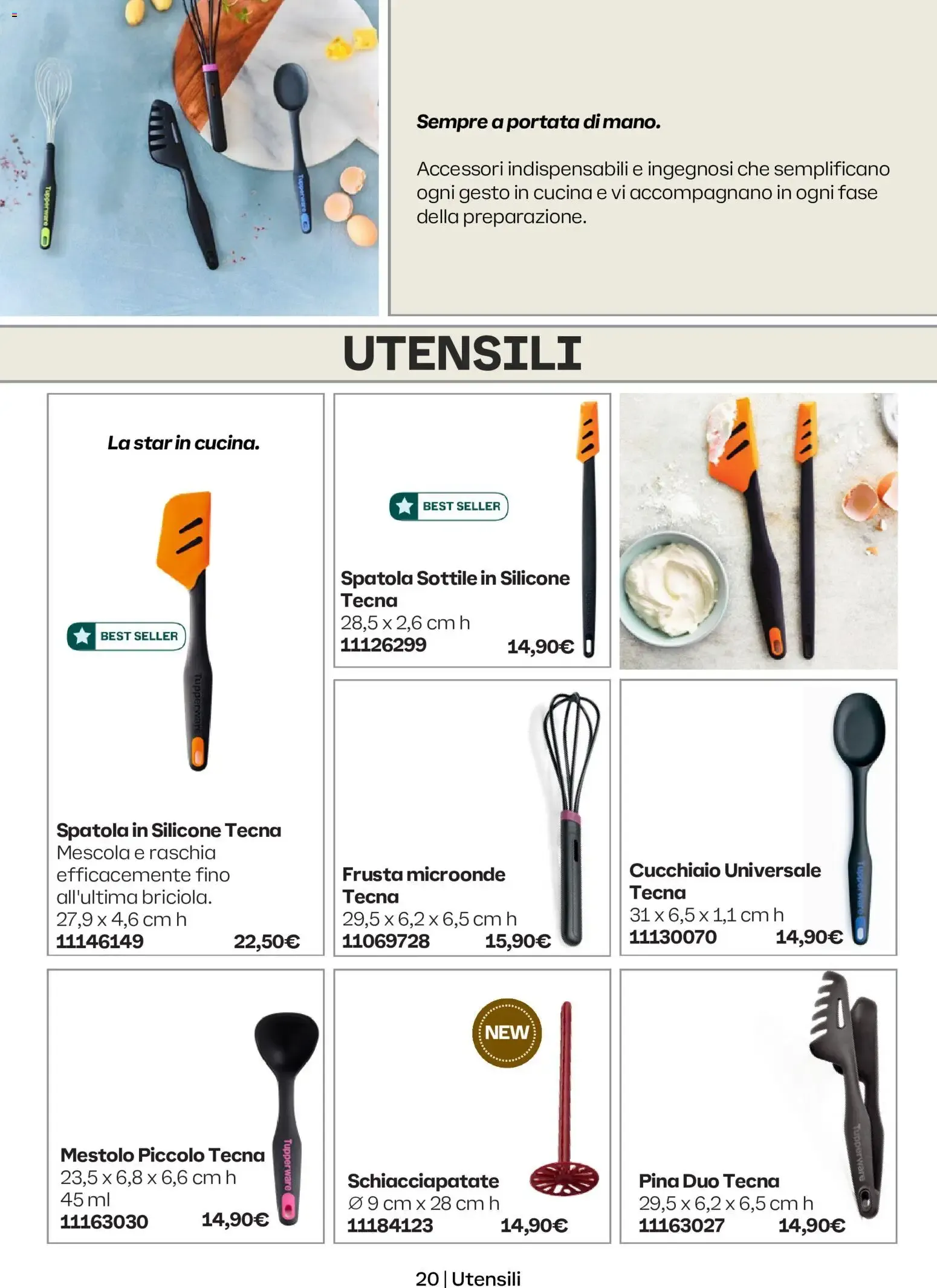 Tupperware Autunno 2026 - Inverno 2027 da 1 ottobre a 31 marzo di 2027 - Pagina del volantino 20