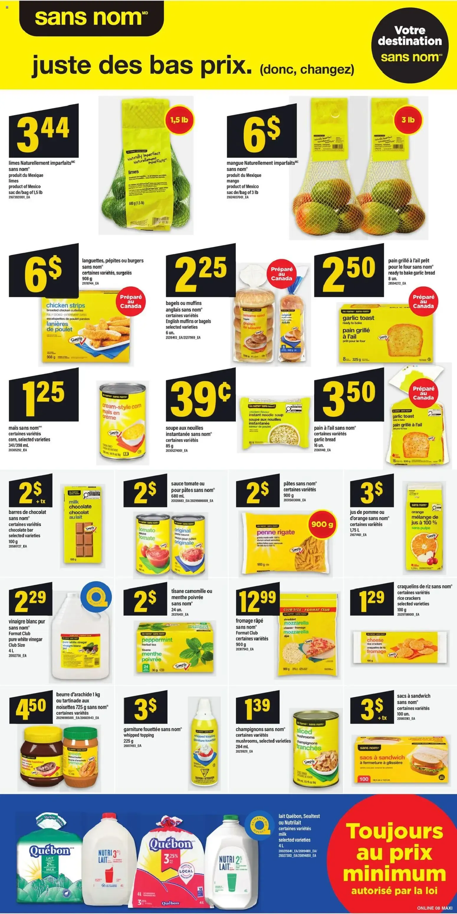 Maxi weekly flyer / circulaire from Jul 9, 2026 > weekly specials & deals from July 9 to July 15 2026 - flyer page 12