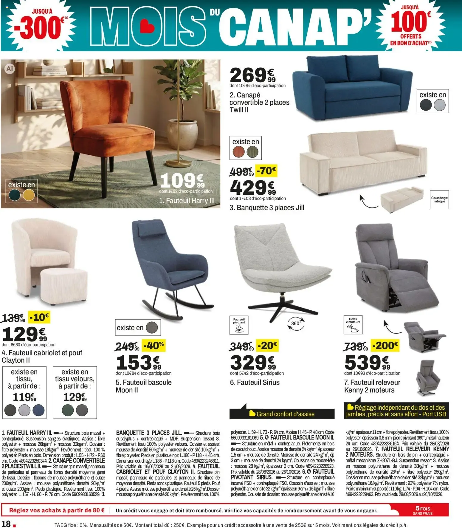 BUT Grand Destockage de Rentrée du 28 août au 21 septembre 2026 - Catalogue page 18