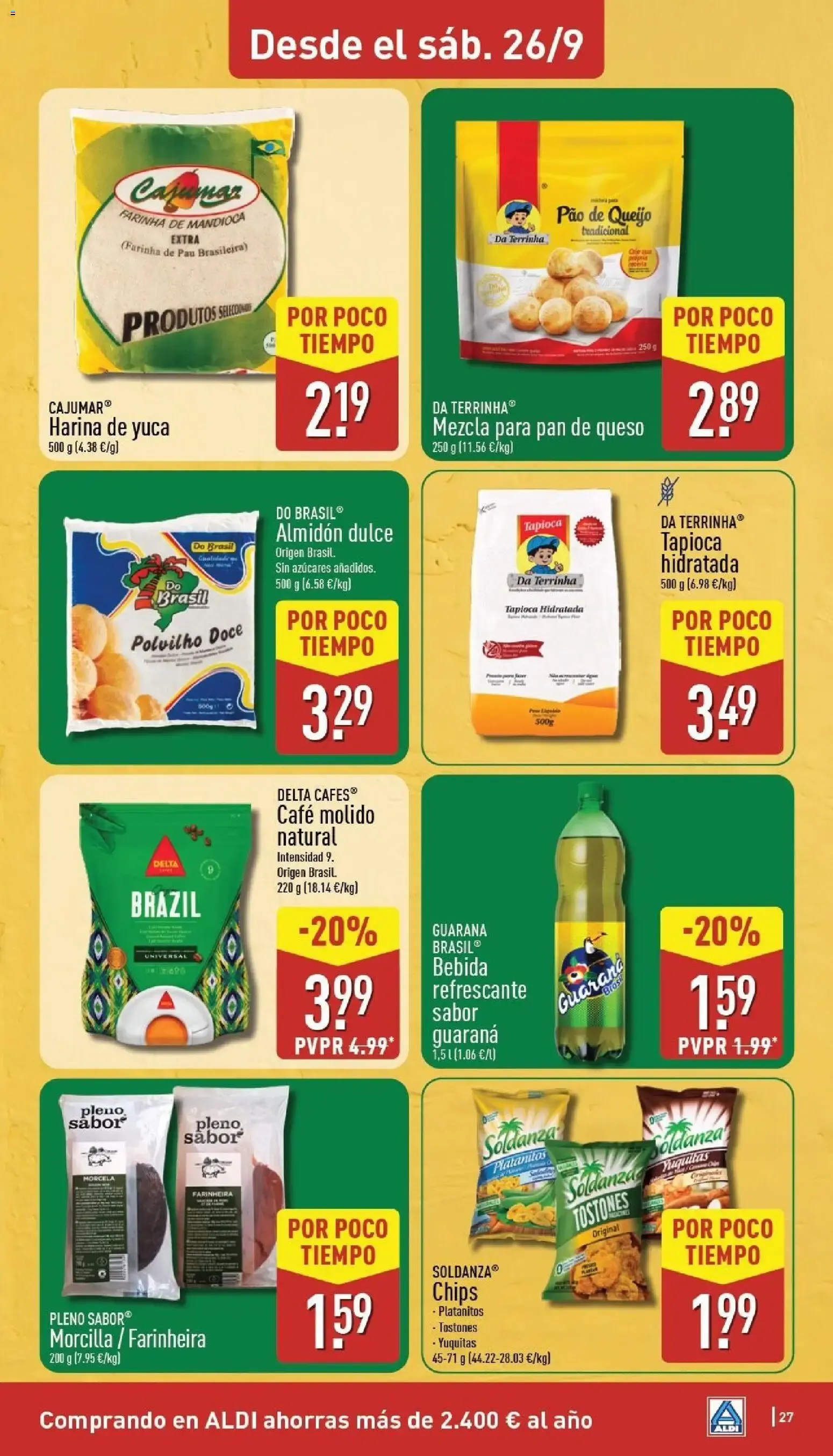 Catálogo de Aldi: Ahorra más de 2.400€ al año 21 de septiembre al 27 de septiembre 2026 - Página 27