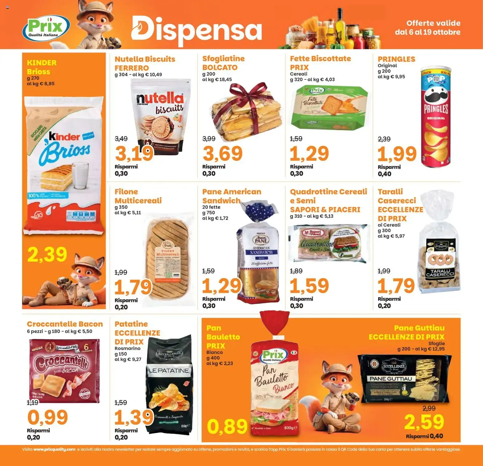 Prix - Offerte valide dal 6 al 19 ottobre da 6 ottobre a 19 ottobre di 2026 - Pagina del volantino 18