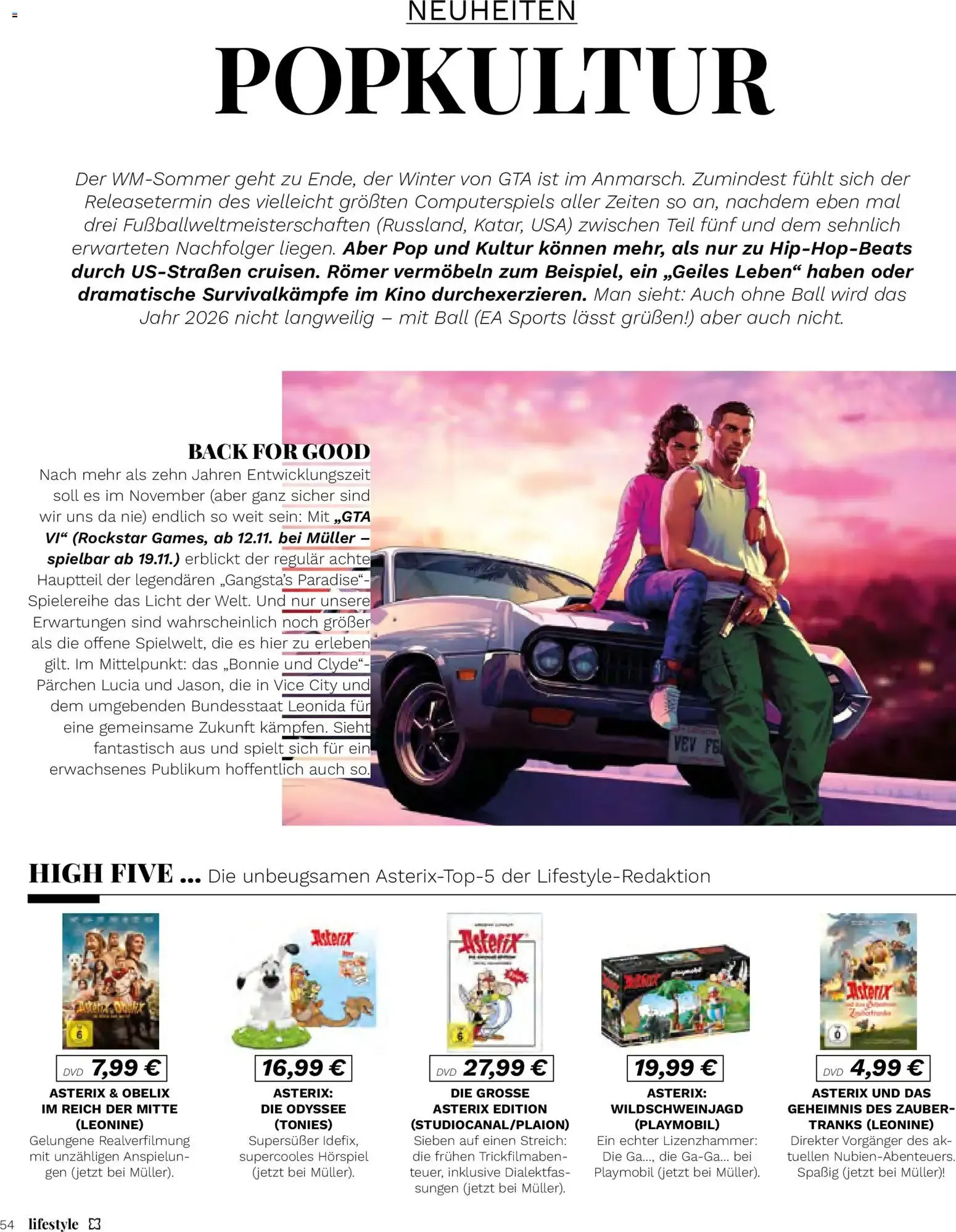 Müller lifestyle IHR WOHLFÜHL-MAGAZIN von 1. September bis 31. Oktober 2026 - Prospekt seite 55