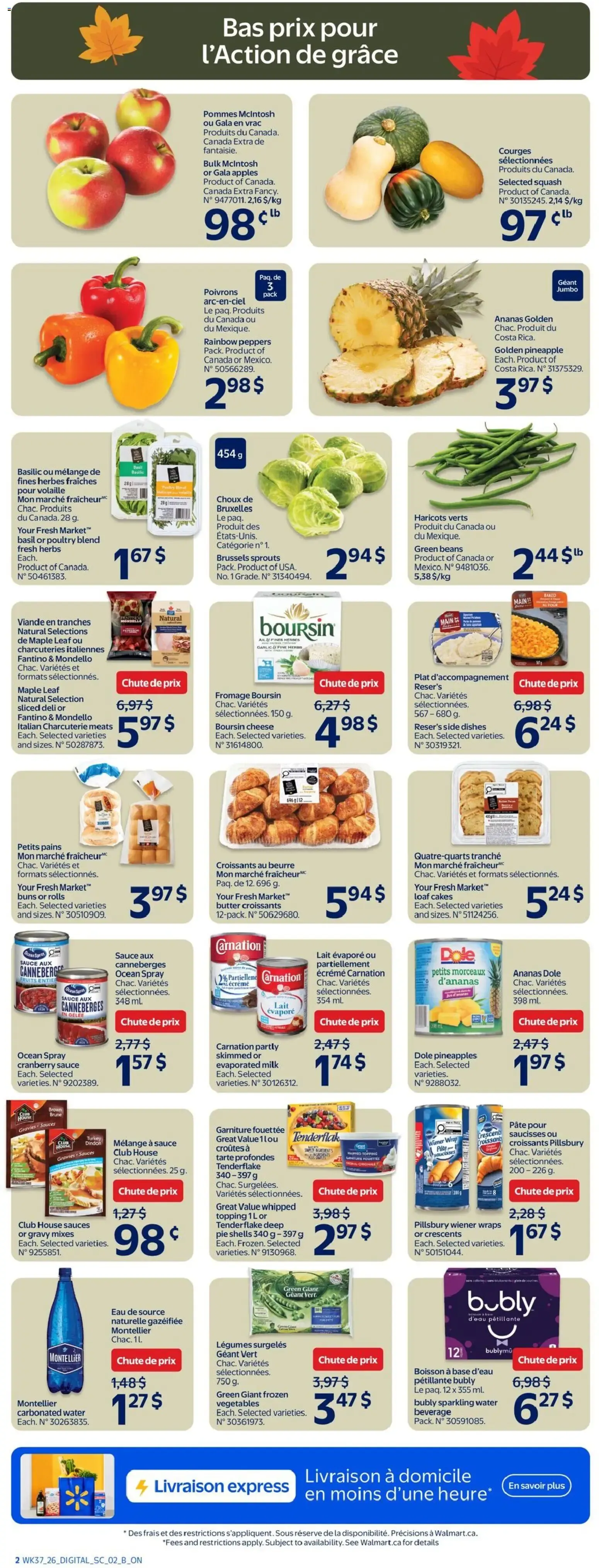 Walmart circulaire from Oct 8, 2026 > weekly specials & deals from October 8 to October 14 2026 - flyer page 9