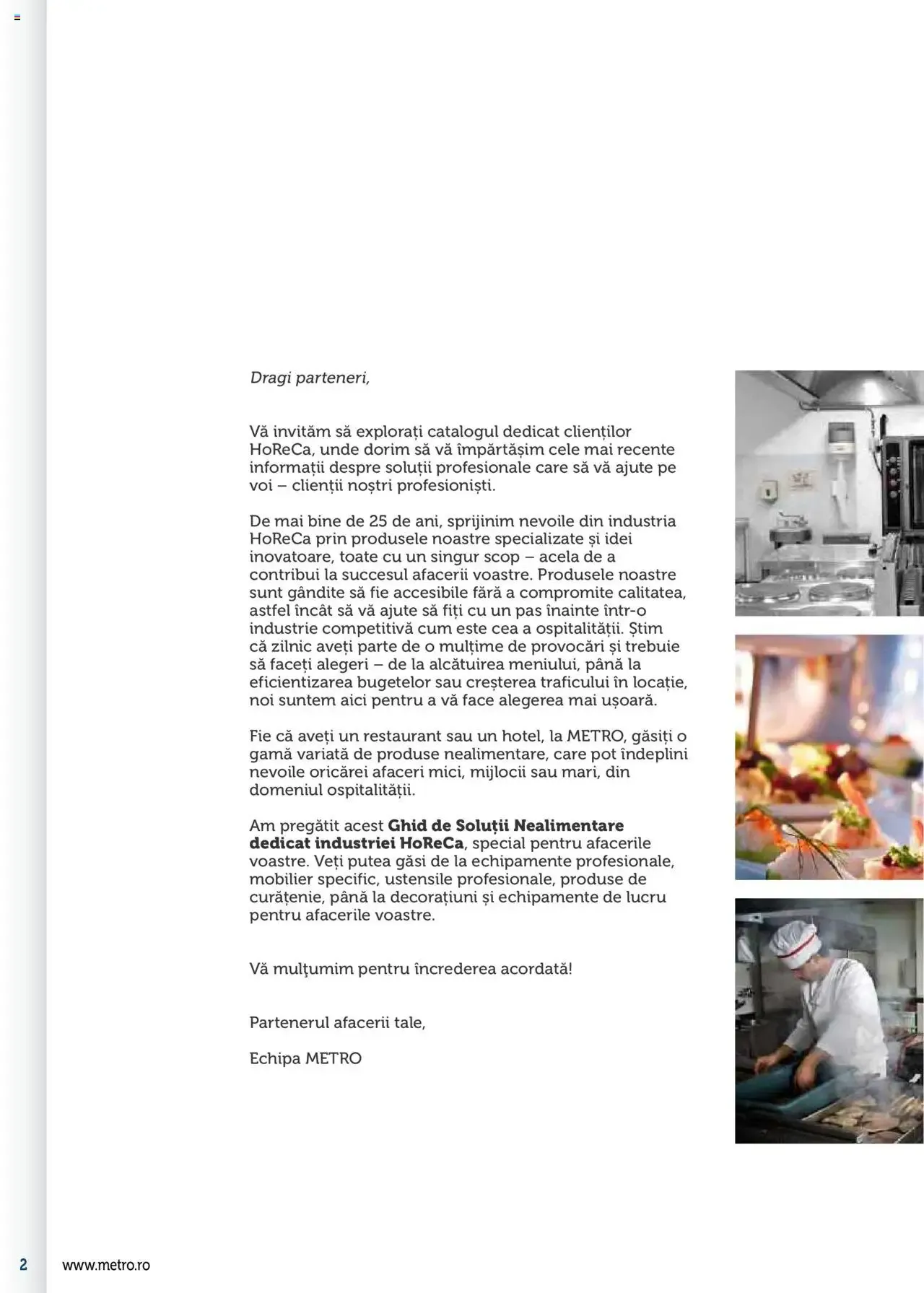 Catalog Metro catalog - Echipamente Profesionale pentru HoReCa - Oferta 17.09.2025 - 31.12.2026 de la 17 septembrie până la 31 decembrie 2026 - Revista Pagina 2