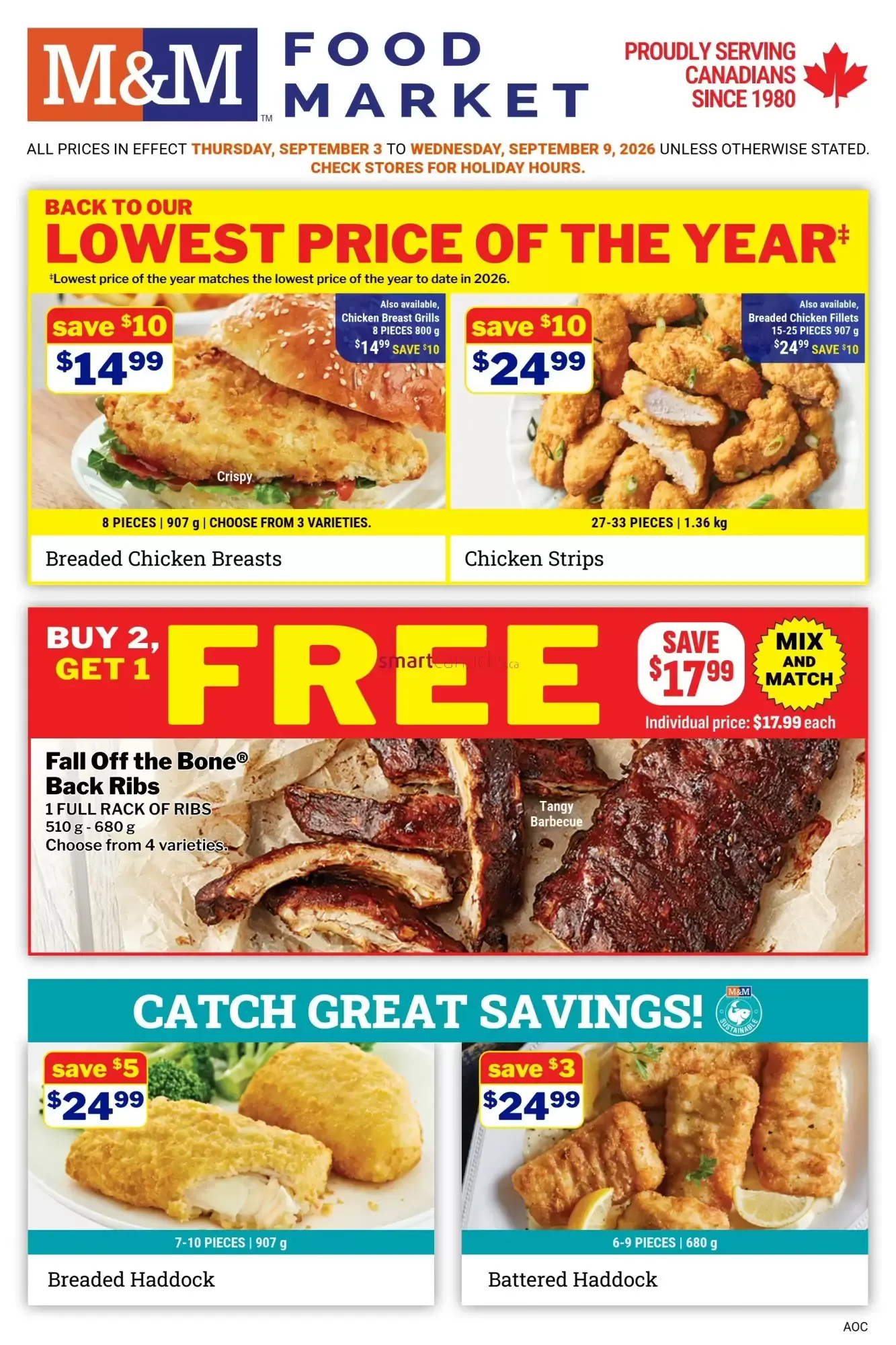 M & M Food Market flyer week 36