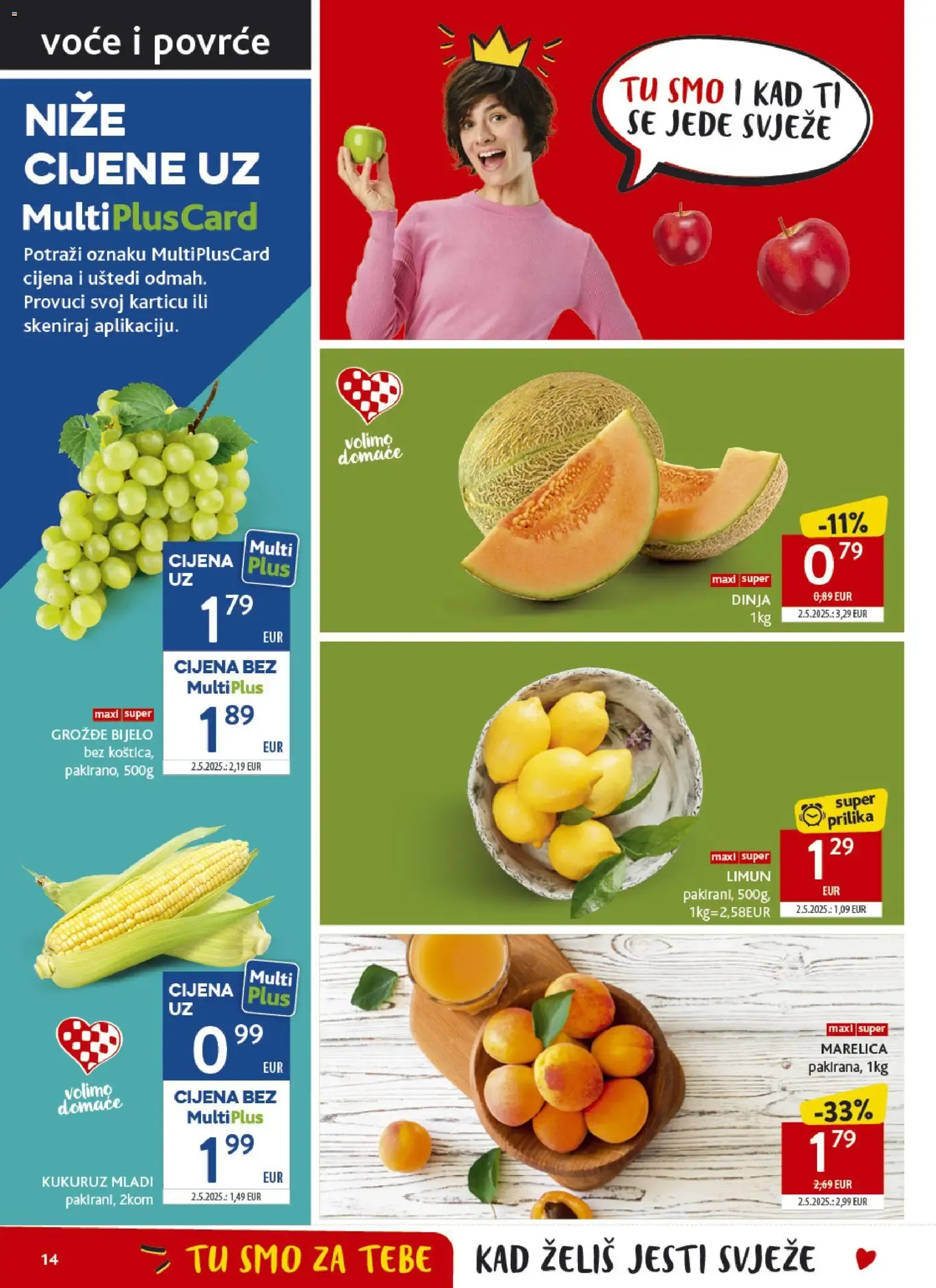 Katalog Konzum Katalog novi od 15.07.2026 na listanje > letak digitalni od 15. srpnja do 21. srpnja 2026. - Pregled Stranica 14
