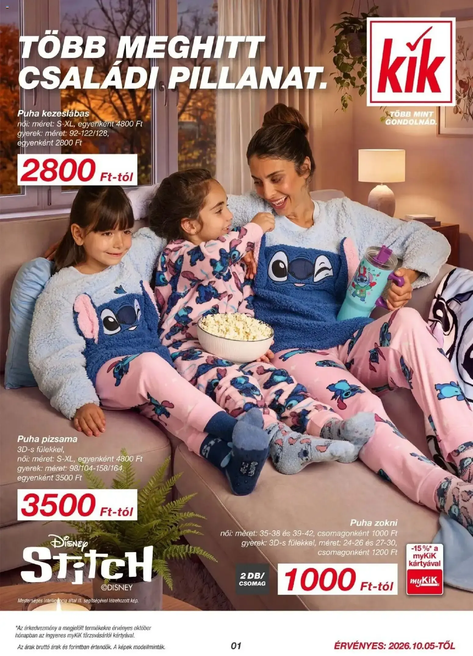 Katalógus TÖBB MEGHITT CSALÁDI PILLANAT. október 5.-tól november 1.-ig 2026. - Oldal 1
