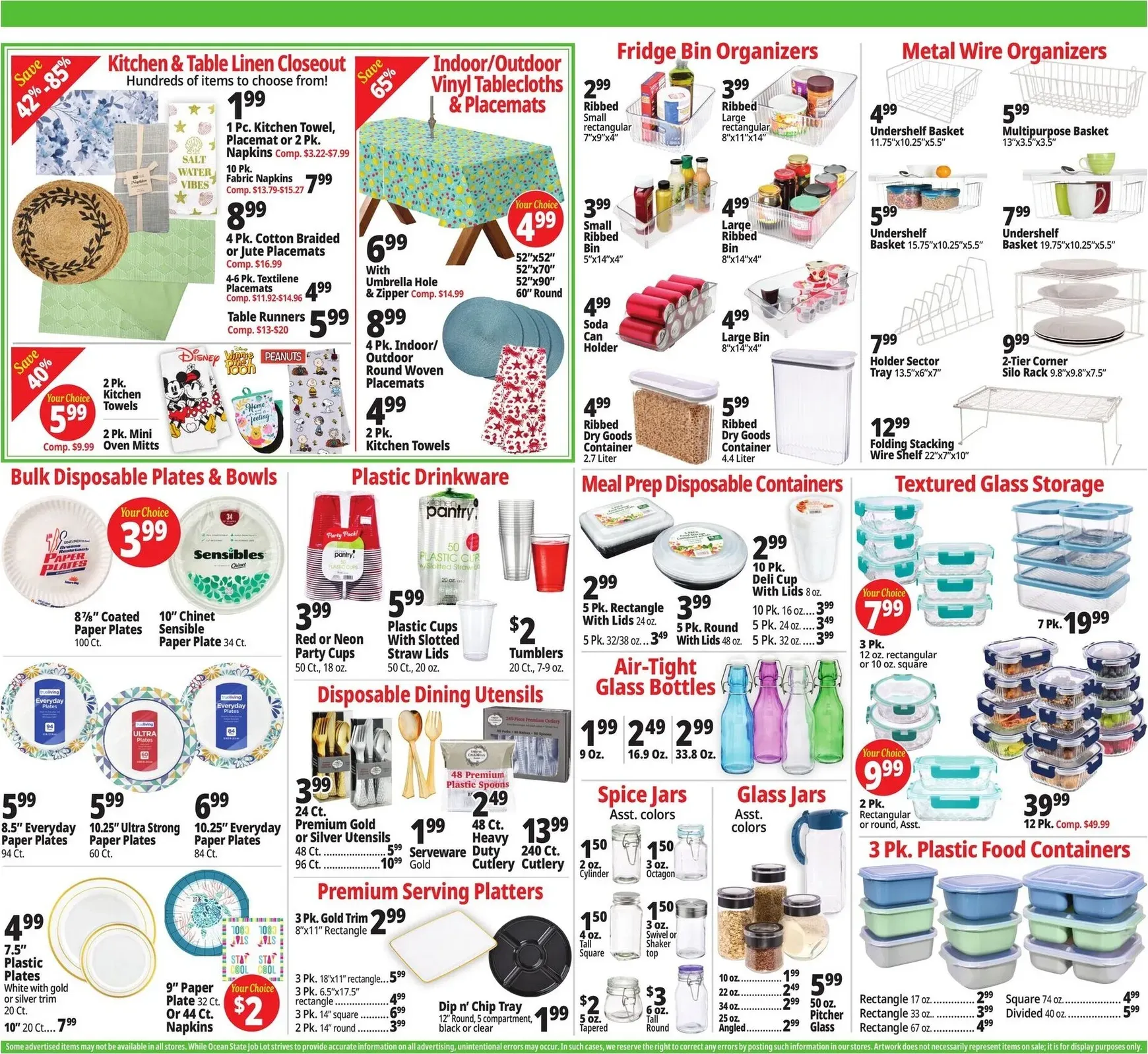 Weekly ad Current Ocean State Job Lot leaflet valid from Thursday 07/09/2026 to Wednesday 07/15/2026 from July 9 to July 15 2026 - Page 11