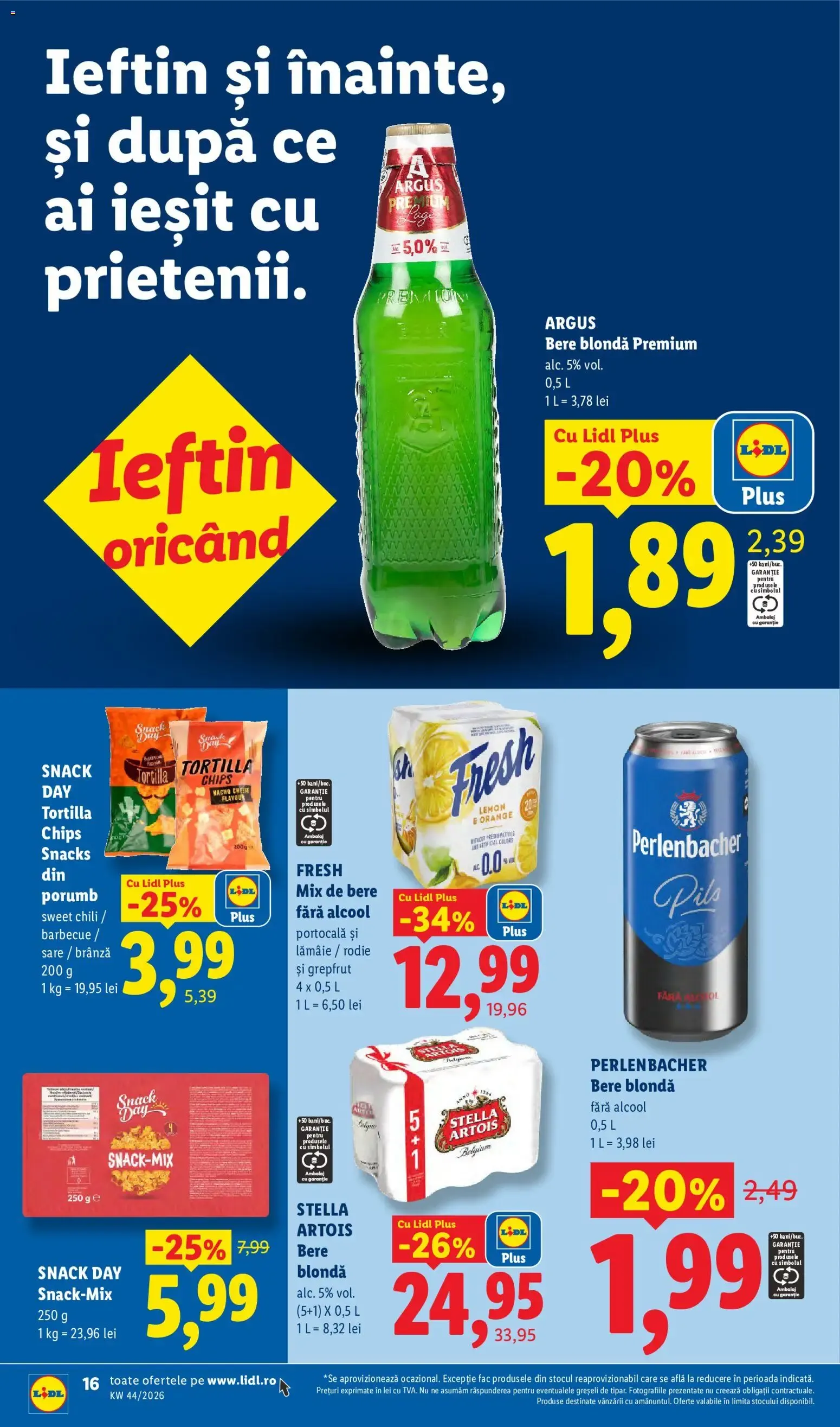 Catalog Catalog LIDL 26.10.2026 - Oferta și Revista online de la 26 octombrie până la 1 noiembrie 2026 - Revista Pagina 16
