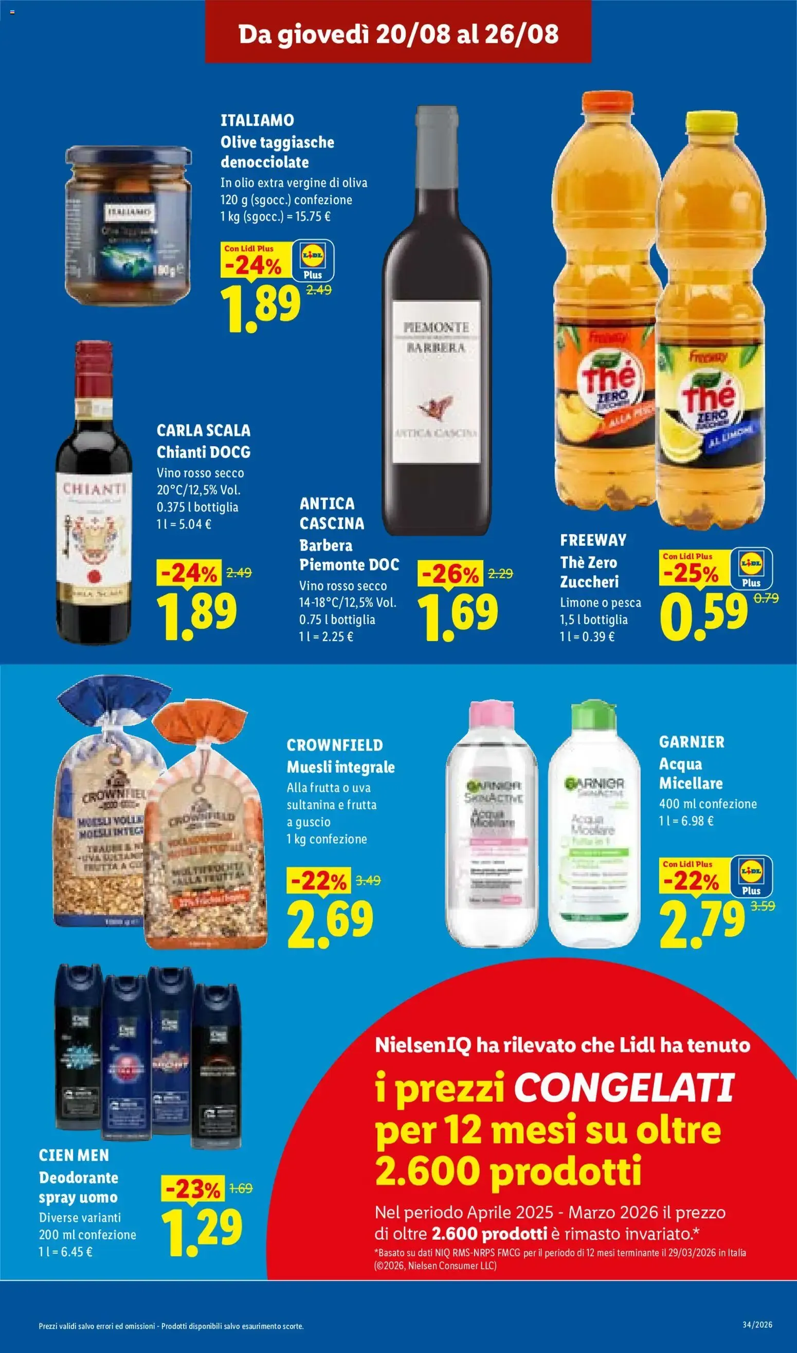 NUOVO LIDL volantino dal 20/08/2026 della prossima settimana da 20 agosto a 26 agosto di 2026 - Pagina del volantino 14