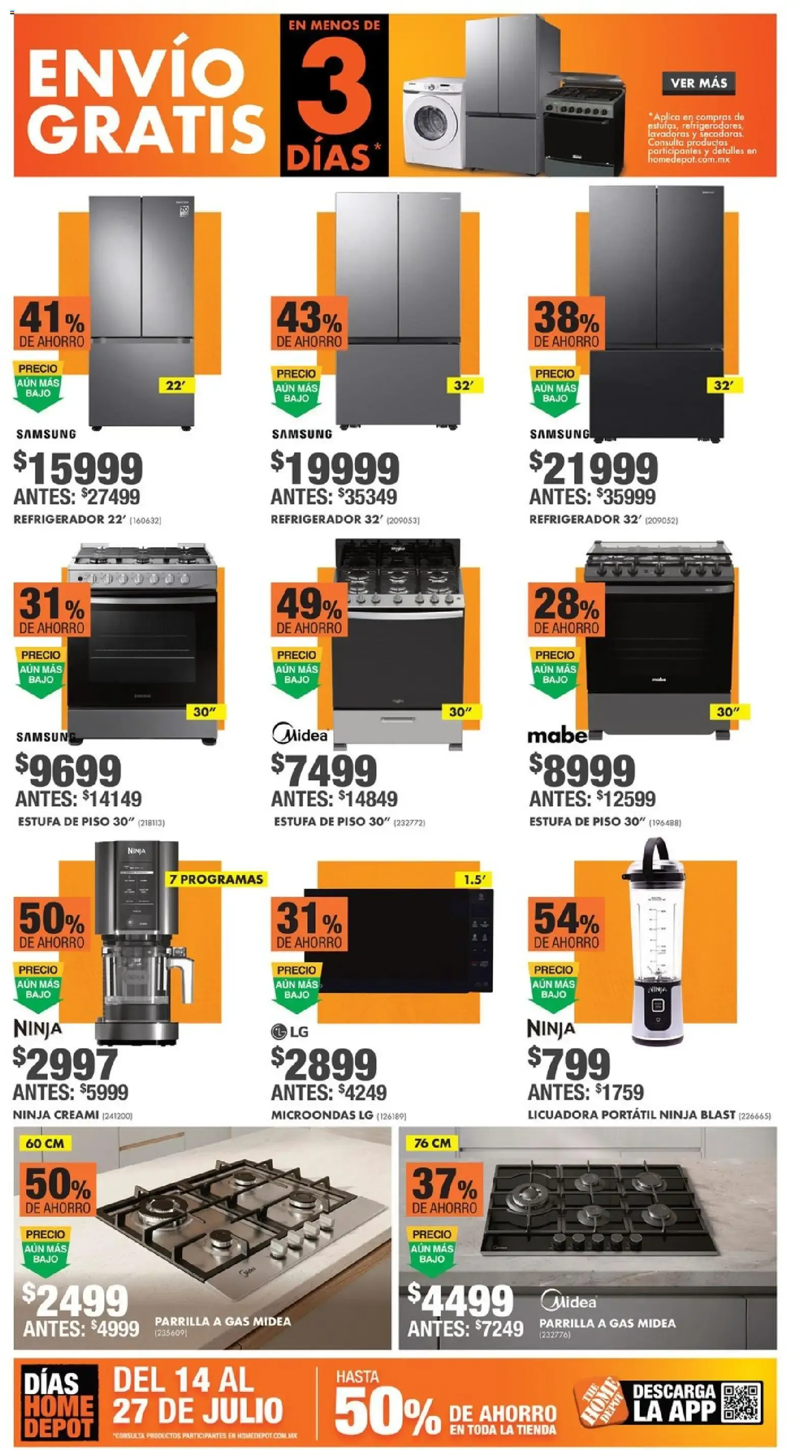 Catálogo de Home Depot catálogo (14/07/2026 - 27/07/2026) - catálogo en línea 14 de julio al 27 de julio 2026 - Pagina 3