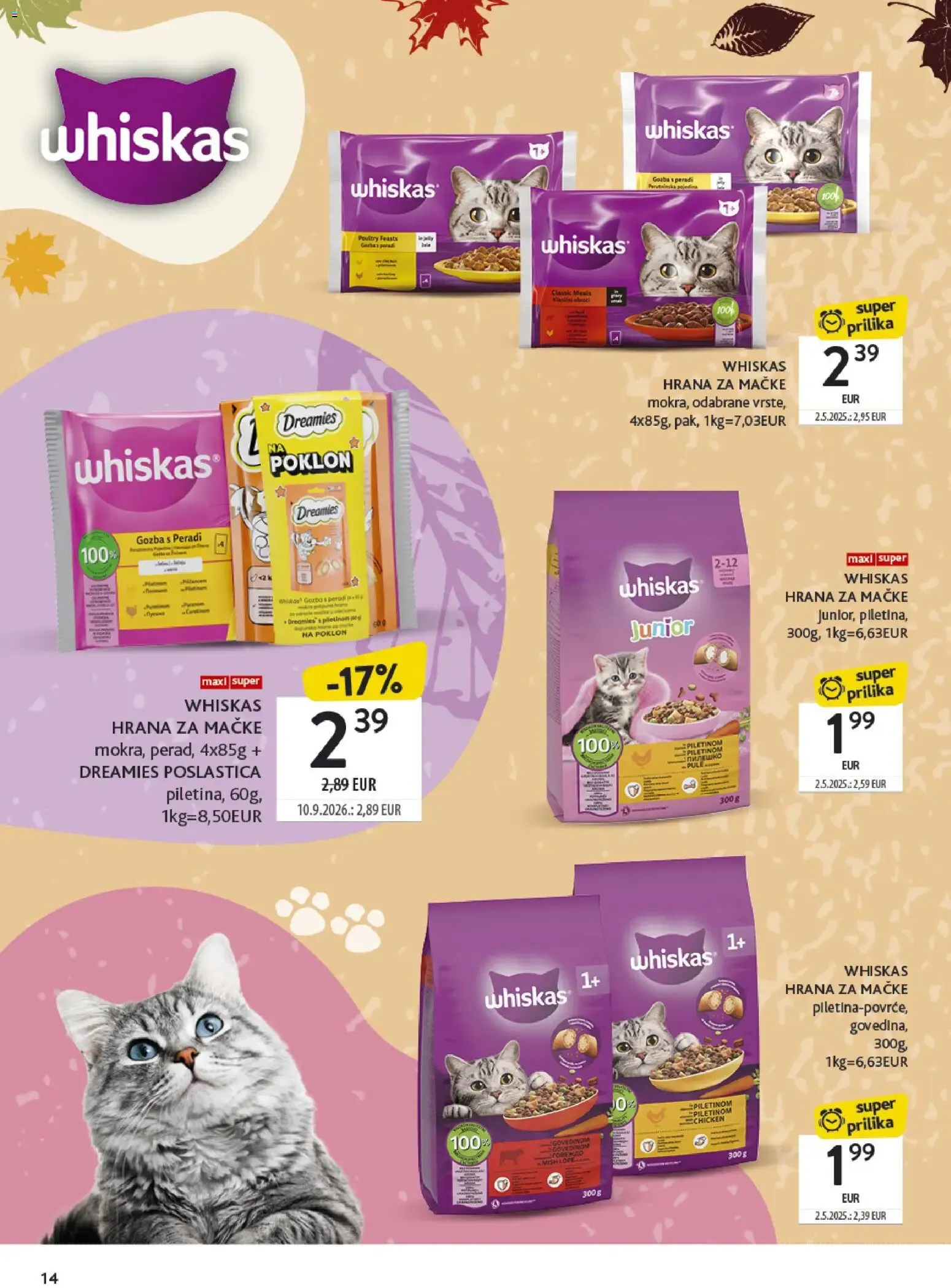 Katalog Konzum Jesenska čarolija od 5. listopada do 18. listopada 2026. - Pregled Stranica 14