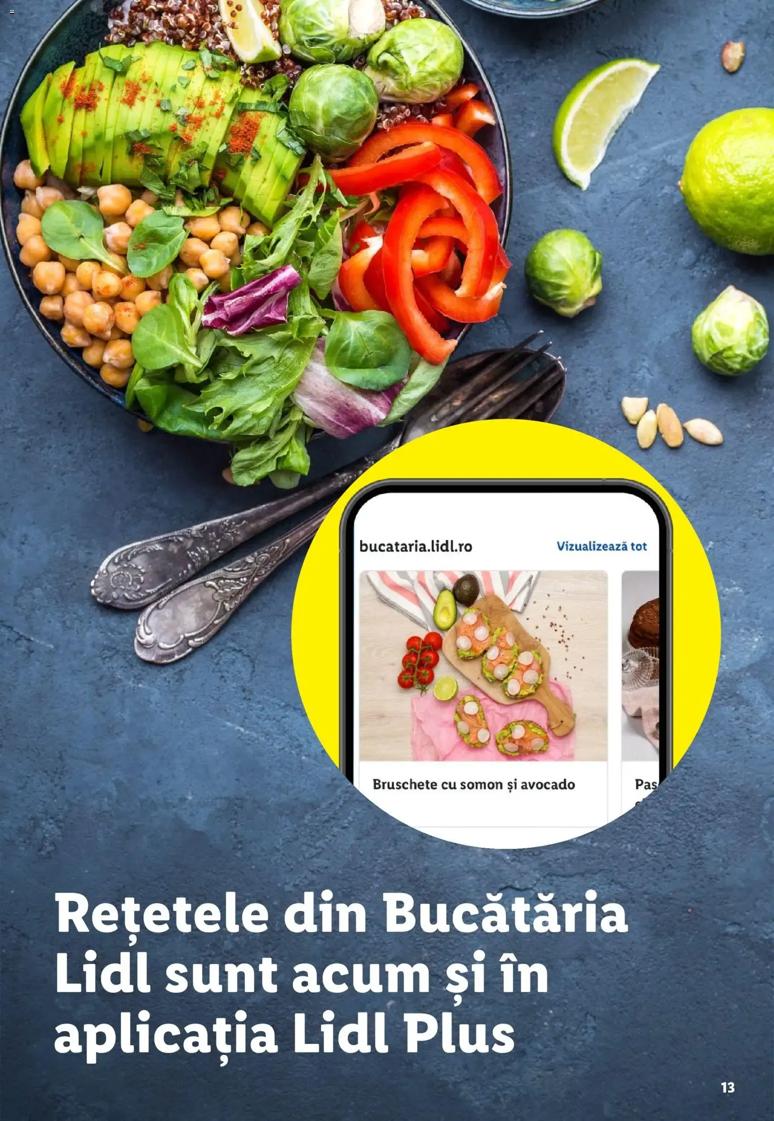 Catalog Economisește mai mult cu Lidl Plus - Descarcă aplicația Lidl Plus de la 5 mai până la 5 mai 2035 - Revista Pagina 13