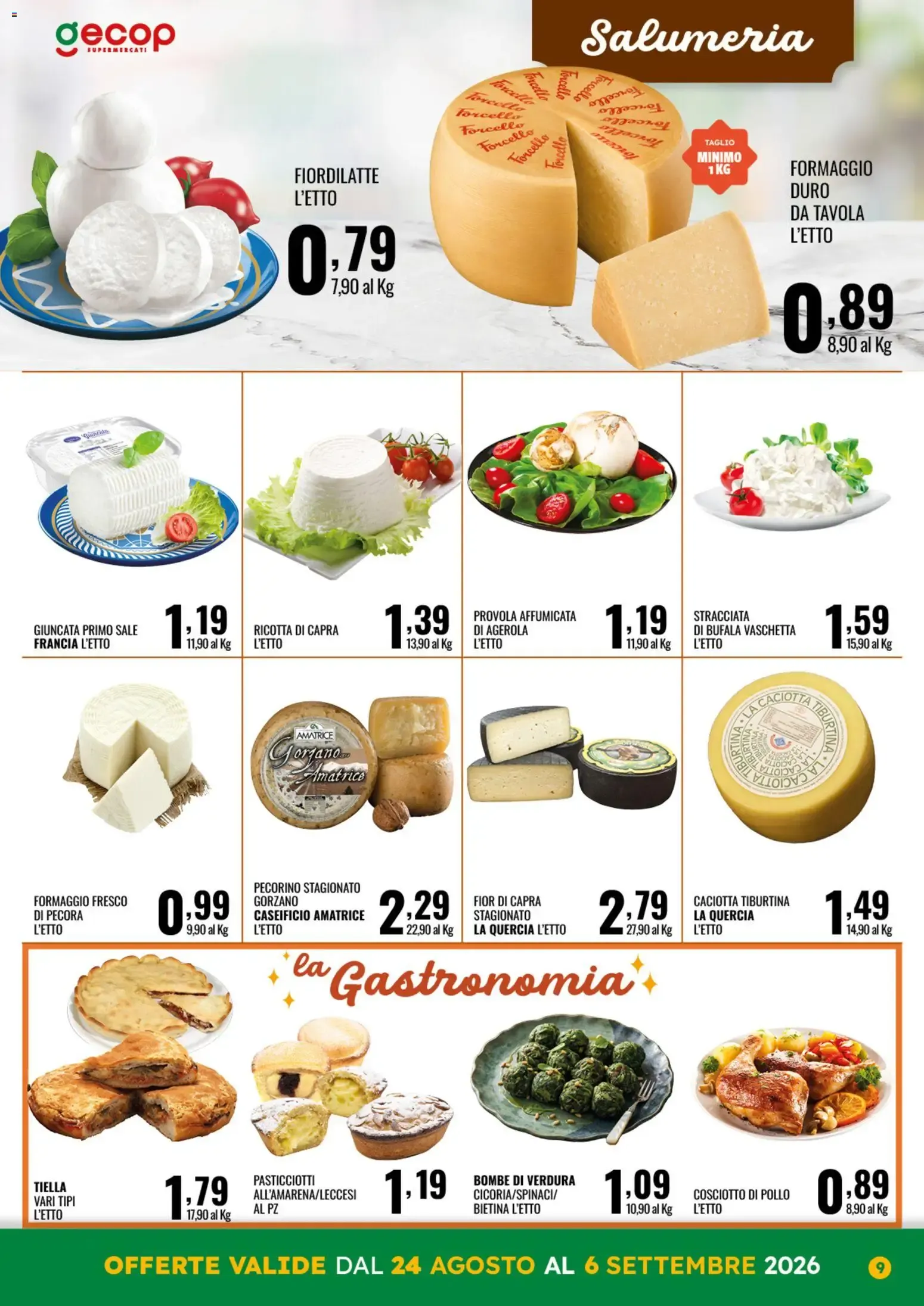 Nuovo GECOP volantino dal 24/08/2026 > offerte anteprima 🛍️ da 24 agosto a 6 settembre di 2026 - Pagina del volantino 9