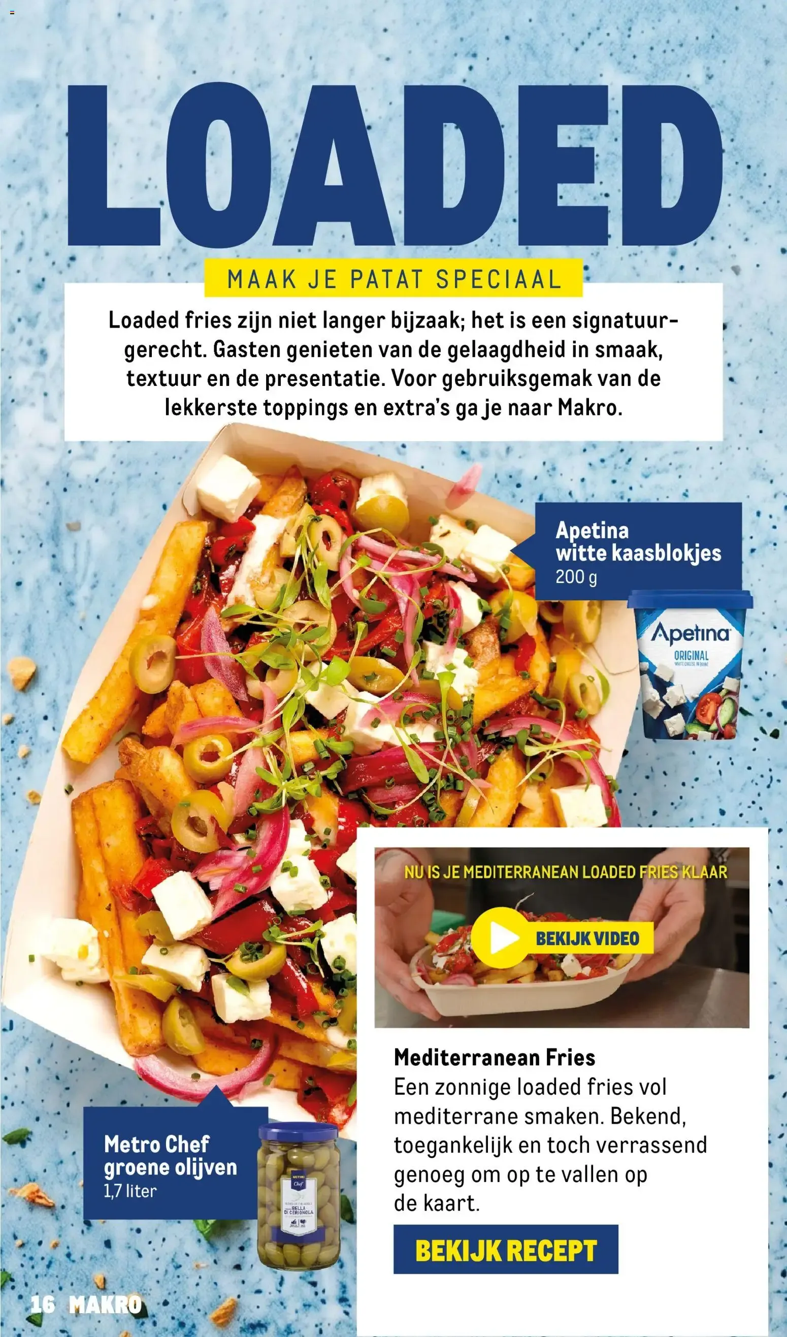 MAKRO HORECA MAGAZINE - FAST FOOD SERVICE van 15 juli tot 31 december 2026 - Folder pagina 16