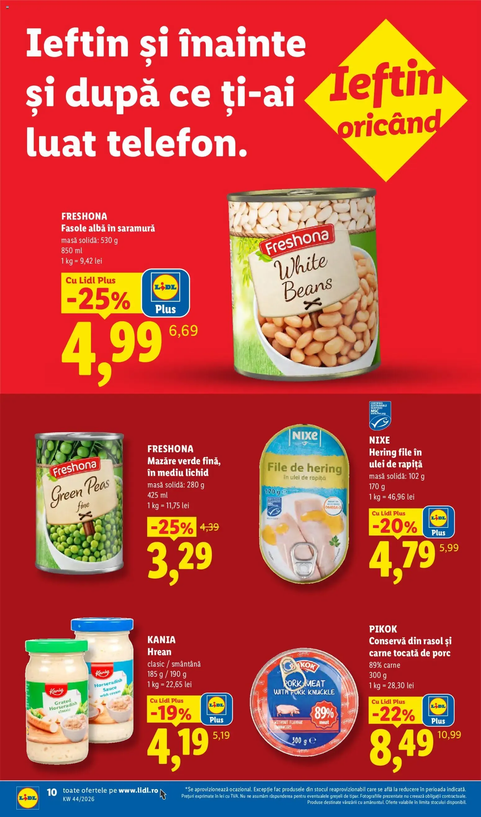 Catalog Catalog LIDL 26.10.2026 - Oferta și Revista online de la 26 octombrie până la 1 noiembrie 2026 - Revista Pagina 10
