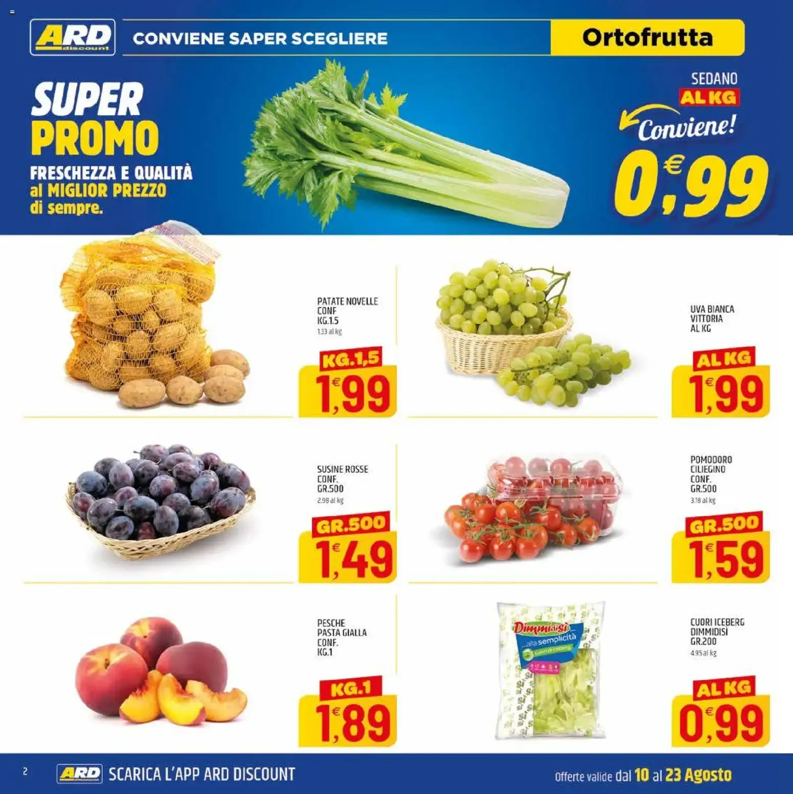 Nuovo ARD Discount volantino Sardegna dal 10/08/2026 > offerte anteprima 🛍️ da 10 agosto a 23 agosto di 2026 - Pagina del volantino 10