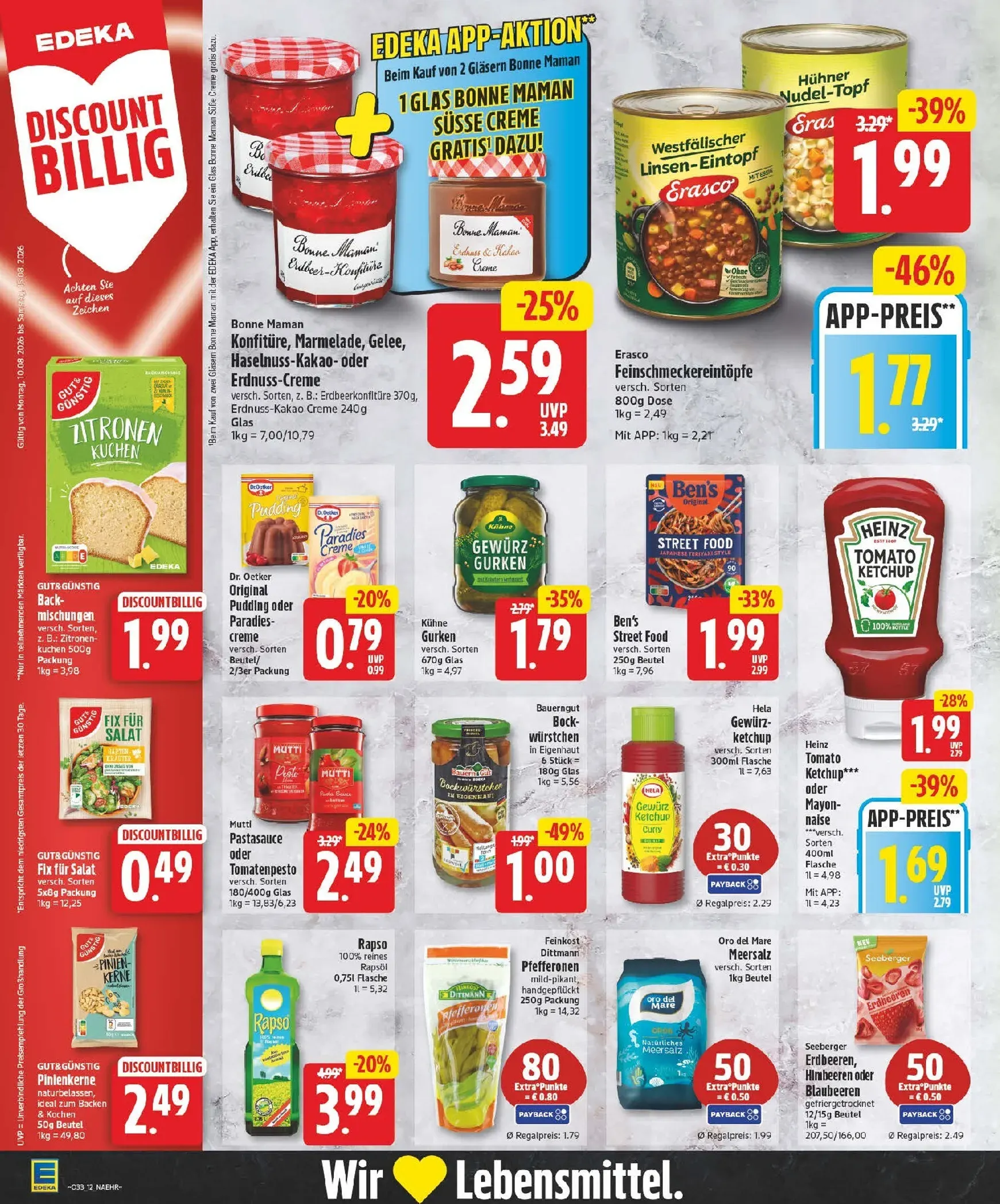 Edeka Prospekt nächste Woche – von Montag 10.08.2026 bis Samstag 15.08.2026 von 10. August bis 15. August 2026 - Prospekt seite 12