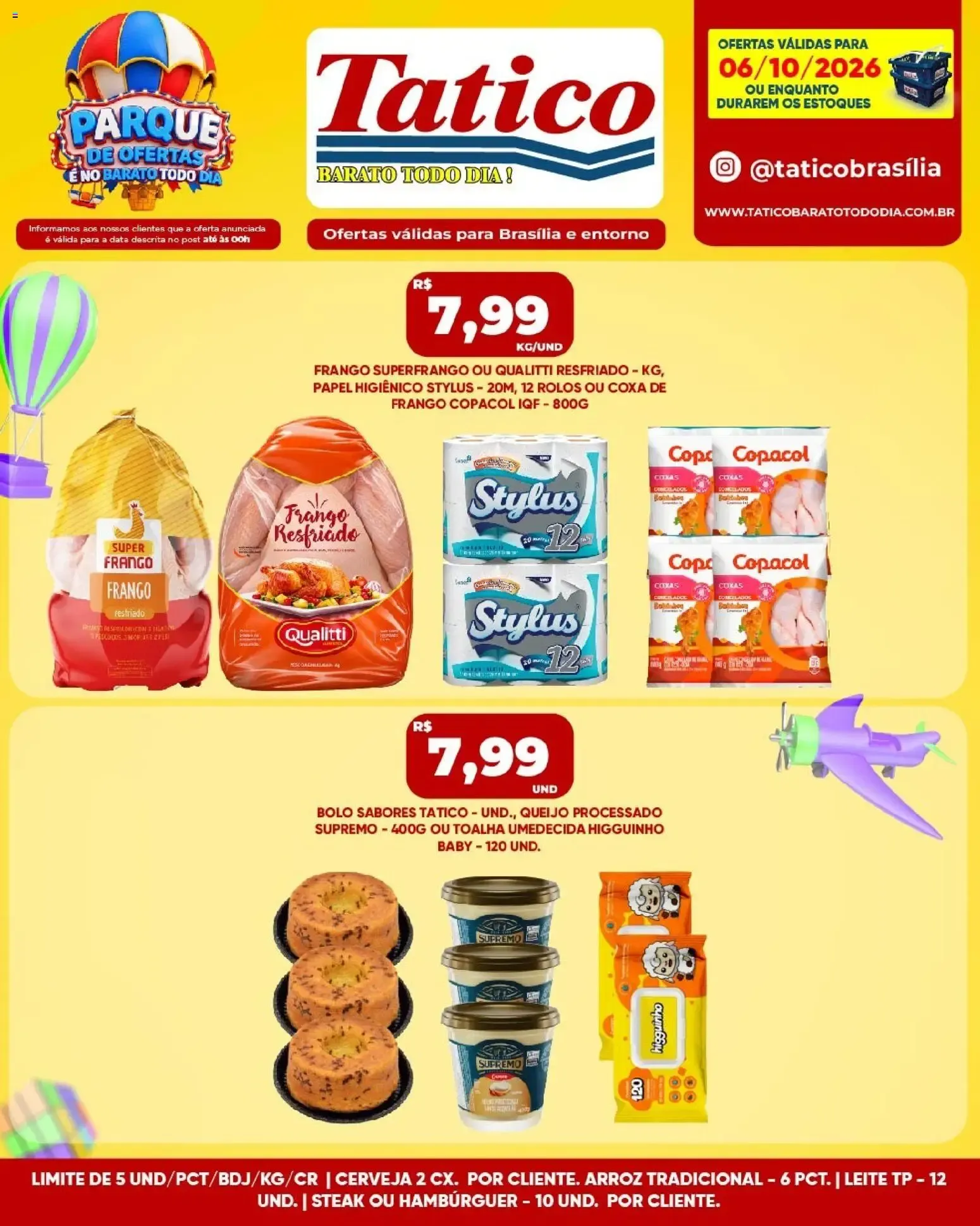 Encarte de Tatico ofertas do Dia de 06/10/2026 | Promoções Online 6 de outubro até 6 de outubro 2026 - Pagina 7