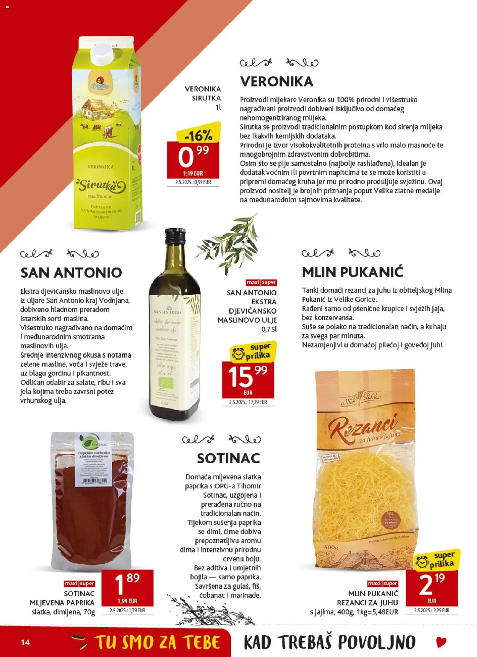 Katalog Konzum Katalog novi od 16.09.2026 na listanje > letak digitalni od 16. rujna do 22. rujna 2026. - Pregled Stranica 14