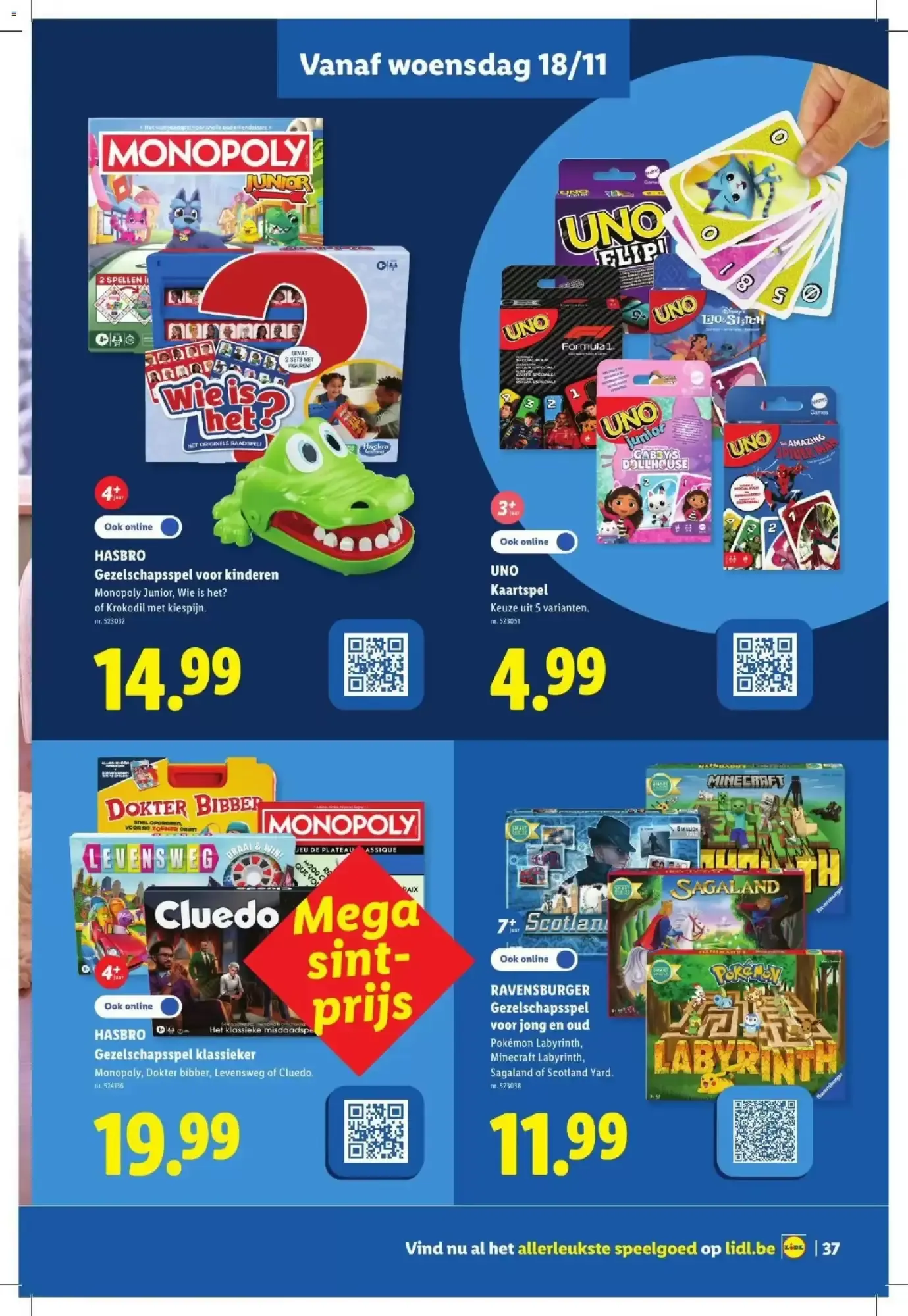 Lidl folder | Speelgoed van 21 oktober tot 24 november 2026 - folder pagina 37