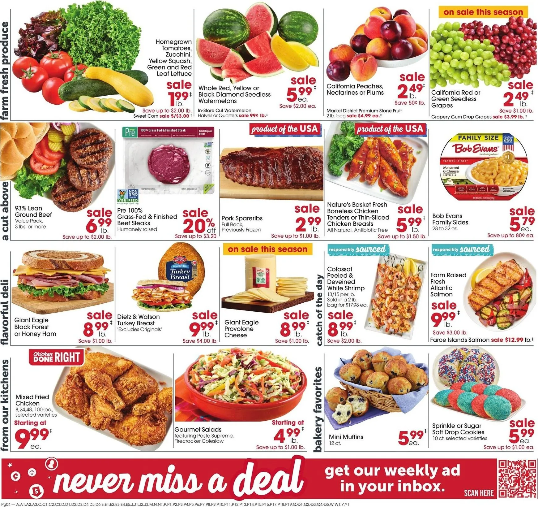 Weekly ad Current Giant Eagle leaflet valid from Thursday 07/16/2026 to Wednesday 07/22/2026 from July 16 to July 22 2026 - Page 4