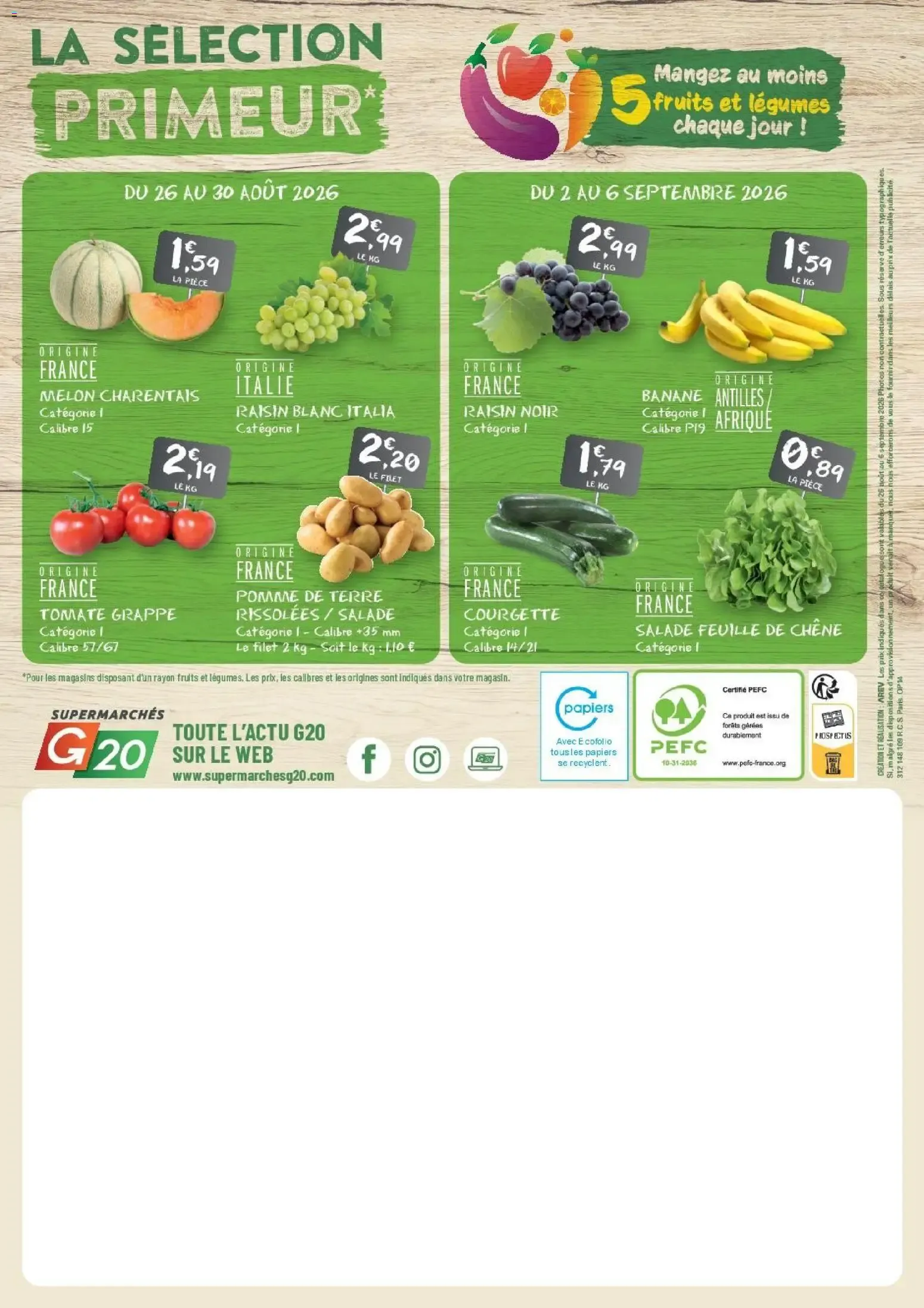 LE PETIT NOUVEAU FAIT SA RENTRÉE du 26 août au 6 septembre 2026 - Catalogue page 20