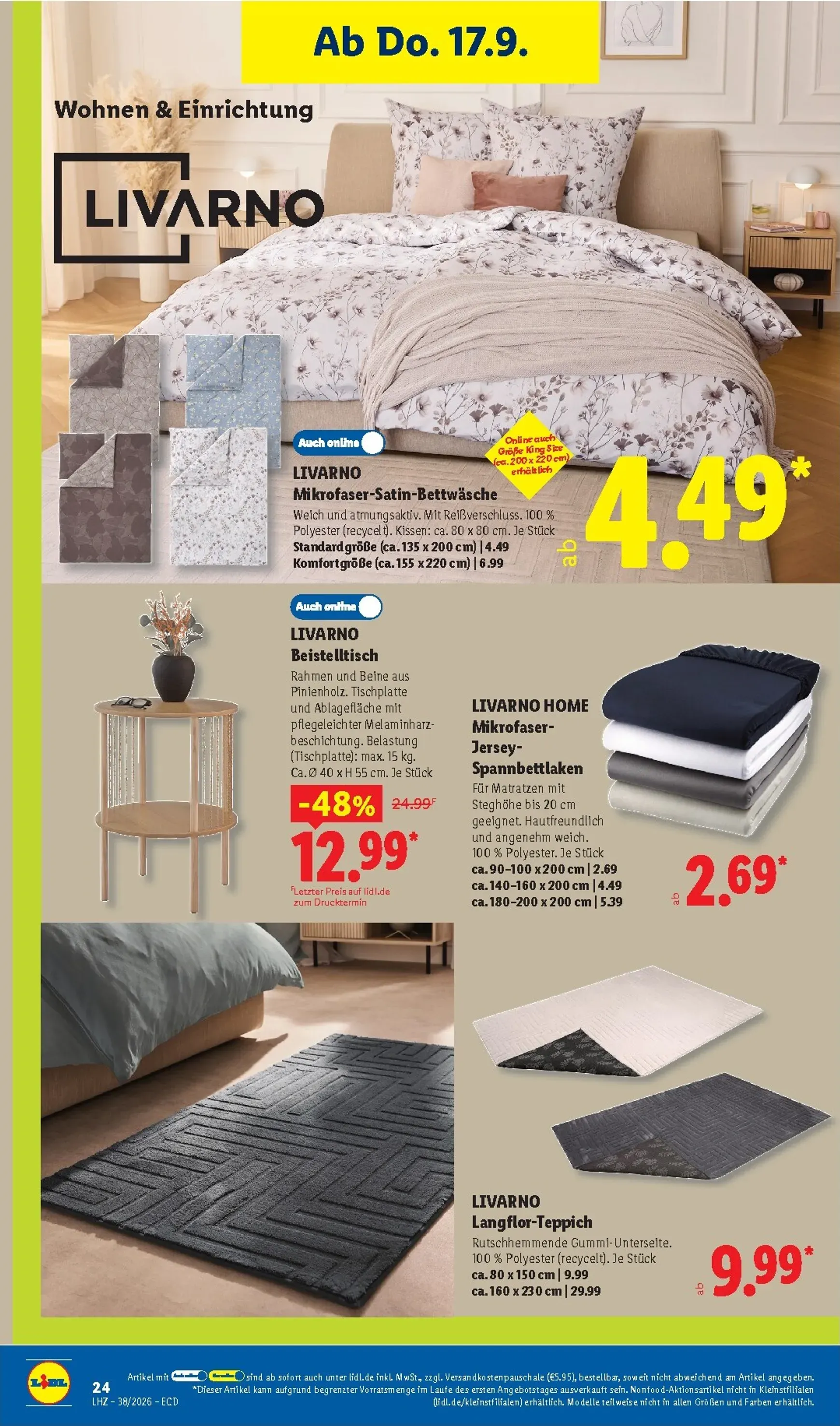 Lidl - Nonfood Prospekt nächste Woche – von Montag 14.09.2026 bis Samstag 19.09.2026 von 14. September bis 19. September 2026 - Prospekt seite 22