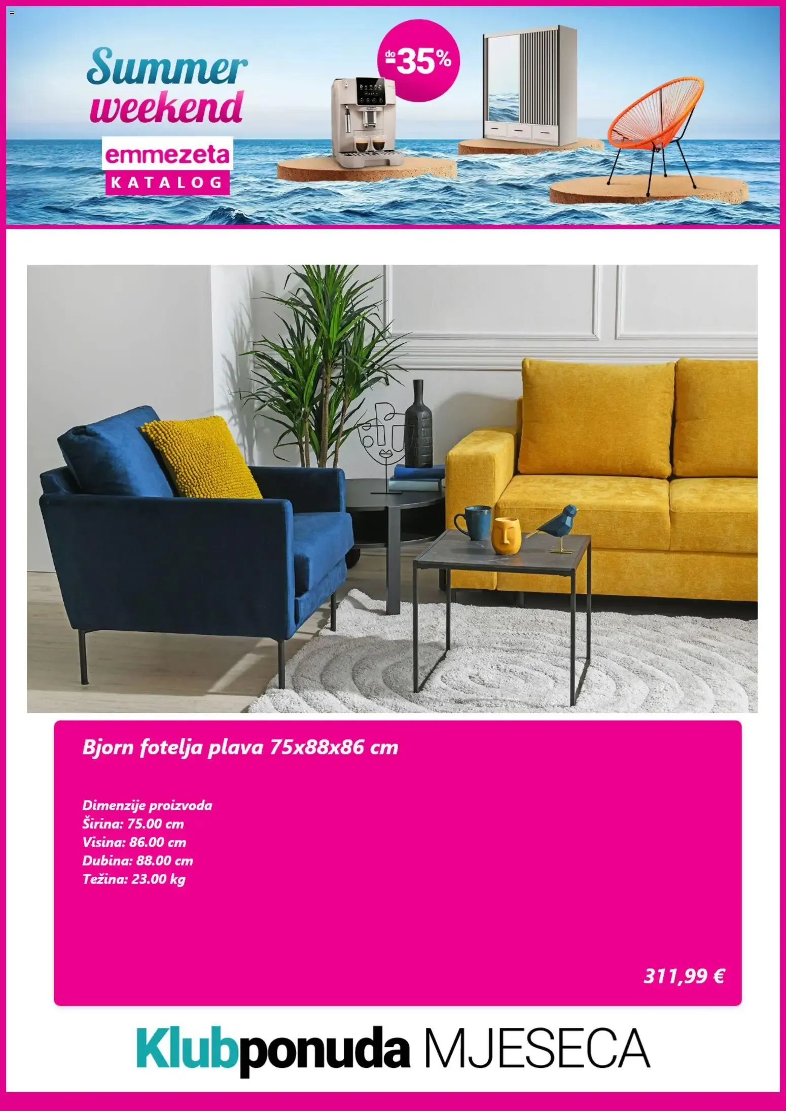 Katalog Emmezeta Summer weekend KATALOG od 3. kolovoza do 5. kolovoza 2026. - Pregled Stranica 2
