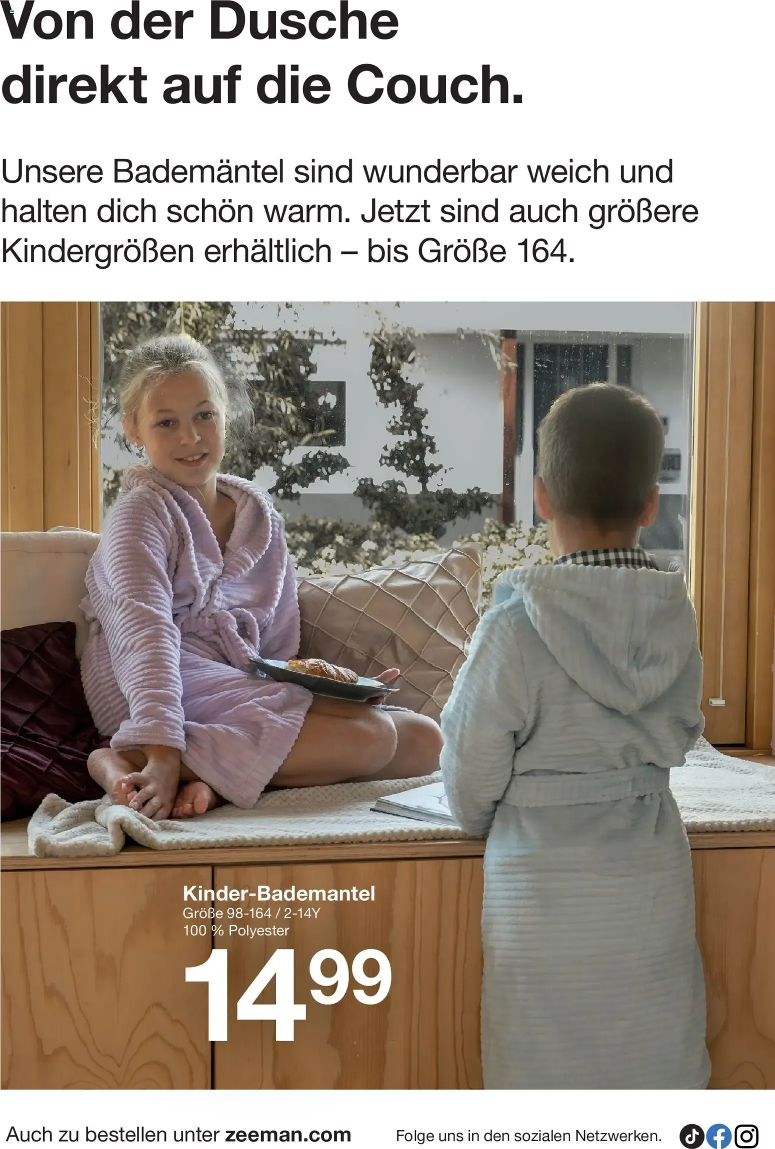 Diese Woche: warme Pyjamas für jeden. von 24. Oktober bis 6. November 2026 - Prospekt seite 16