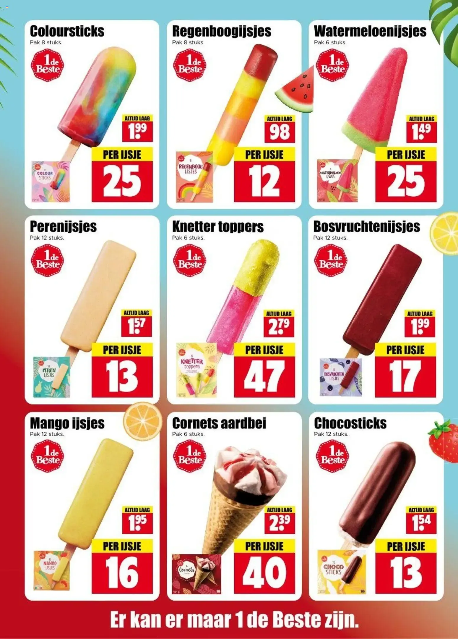 Dirk: Zomerstunt en aanbiedingen Ben & Jerry's & Magnum van 8 juli tot 14 juli 2026 - Folder pagina 17