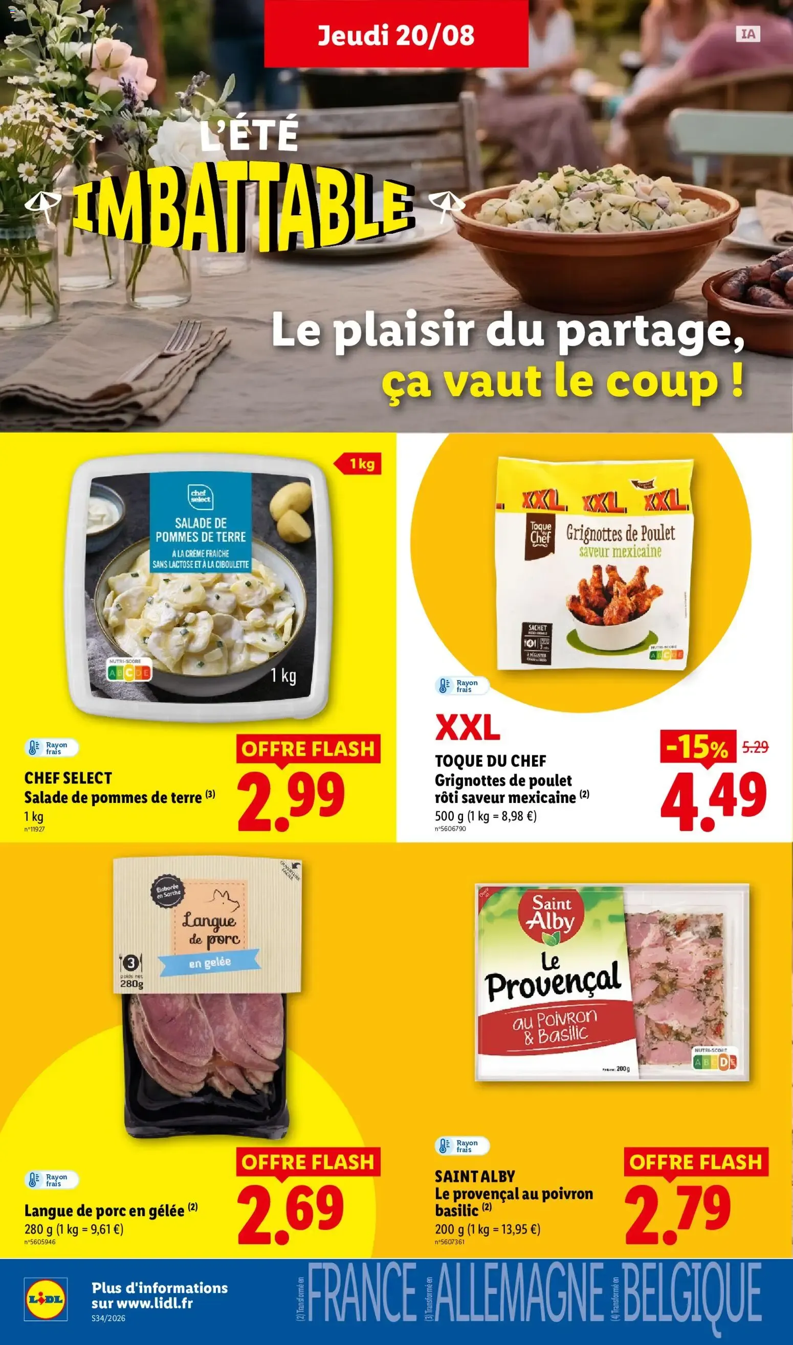 LIDL: La rentrée des économies! du 20 août au 26 août 2026 - Catalogue page 22