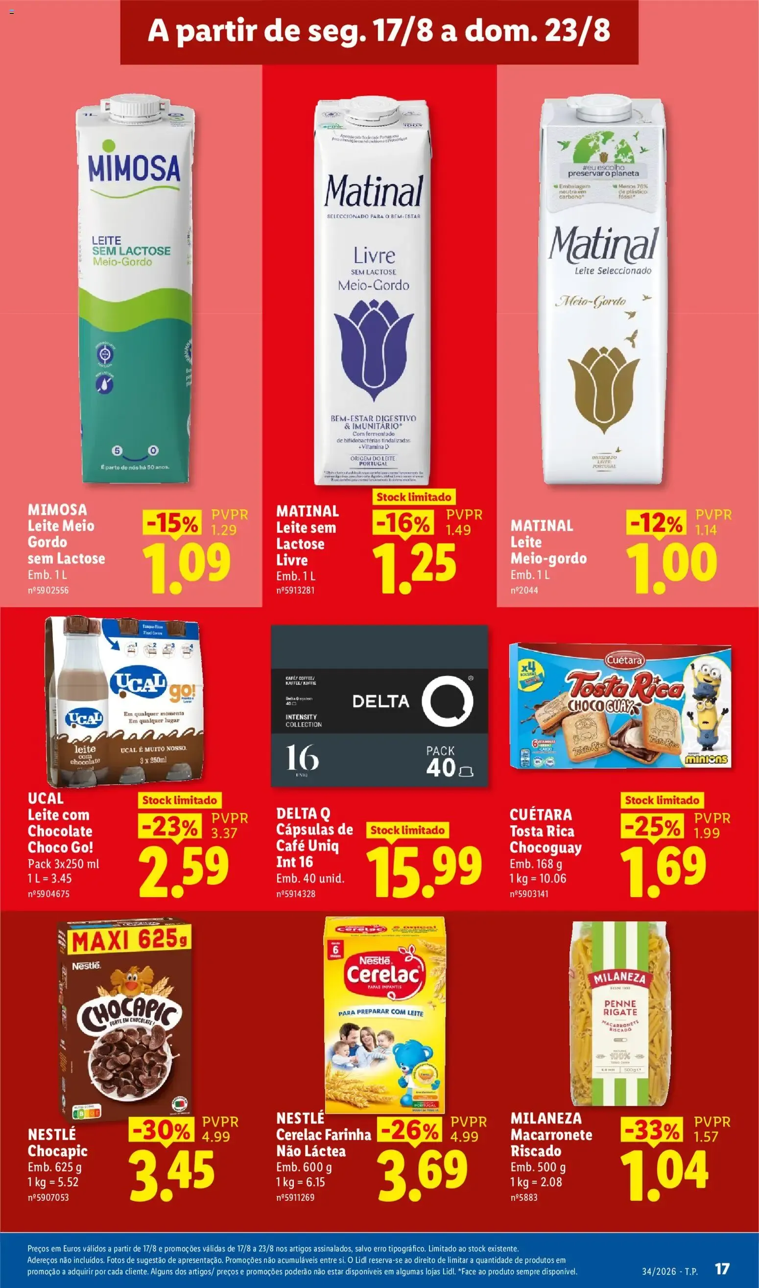 Folheto Lidl Poupança de 17 de agosto até 23 de agosto 2026 - Pagina 17