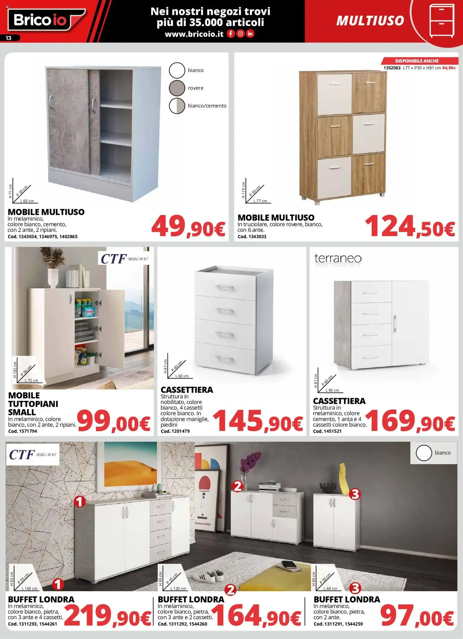 Nuovo Brico io volantino Arredo dal 01/10/2026 > offerte anteprima 🛍️ da 1 ottobre a 31 ottobre di 2026 - Pagina del volantino 13