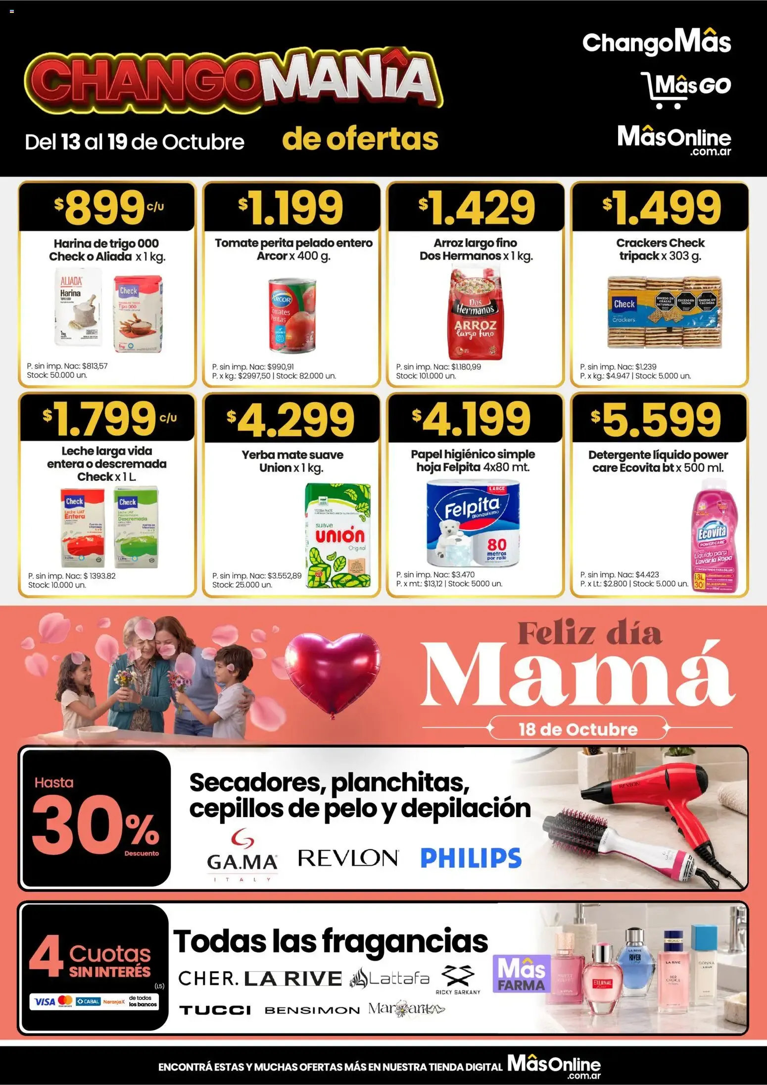 Ofertas de ChangoMás - Changomanía de ofertas 13 de octubre al 19 de octubre 2026 - Página 1 del catálogo