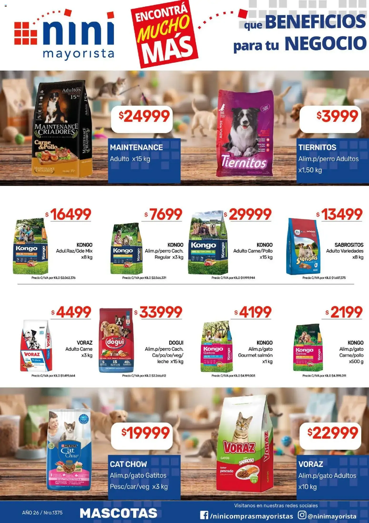 Ofertas de NINI Mayorista catálogo del 31/08/2026 - 06/09/2026 31 de agosto al 6 de septiembre 2026 - Página 45 del catálogo