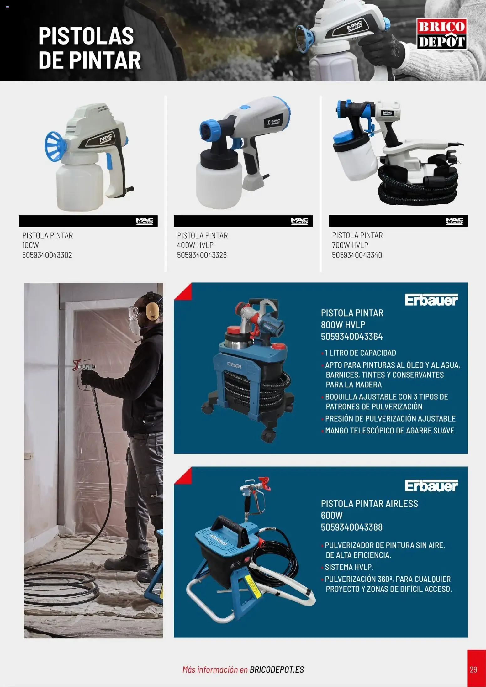 Catálogo de Brico Depôt Catalogo de Herramientas 07/10/2026 - 31/12/2027 7 de octubre al 31 de diciembre 2027 - Página 29