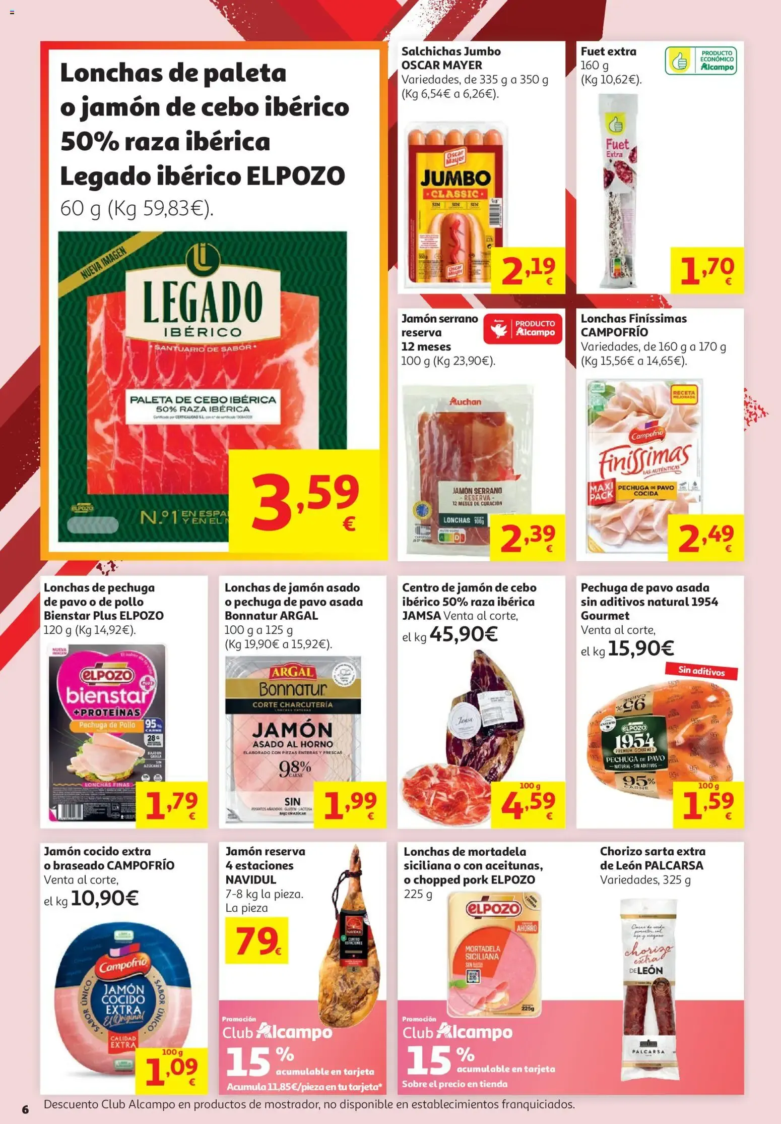Catálogo de Alcampo - Aniversario: ¡El Partido del Ahorro! 16 de junio al 29 de junio 2026 - Página 6