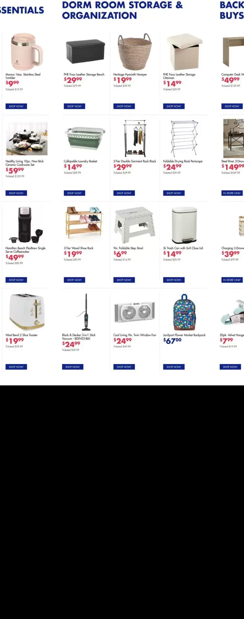 Weekly ad Boscov's Campus Living Lookbook: Back to Campus Bedding Essentials from July 9 to July 22 2026 - Page 4