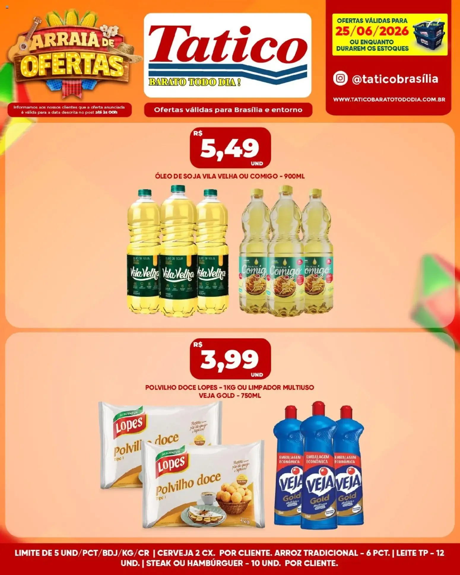 Encarte de Tatico ofertas do Dia de 25/06/2026 | Promoções Online 25 de junho até 25 de junho 2026 - Pagina 3