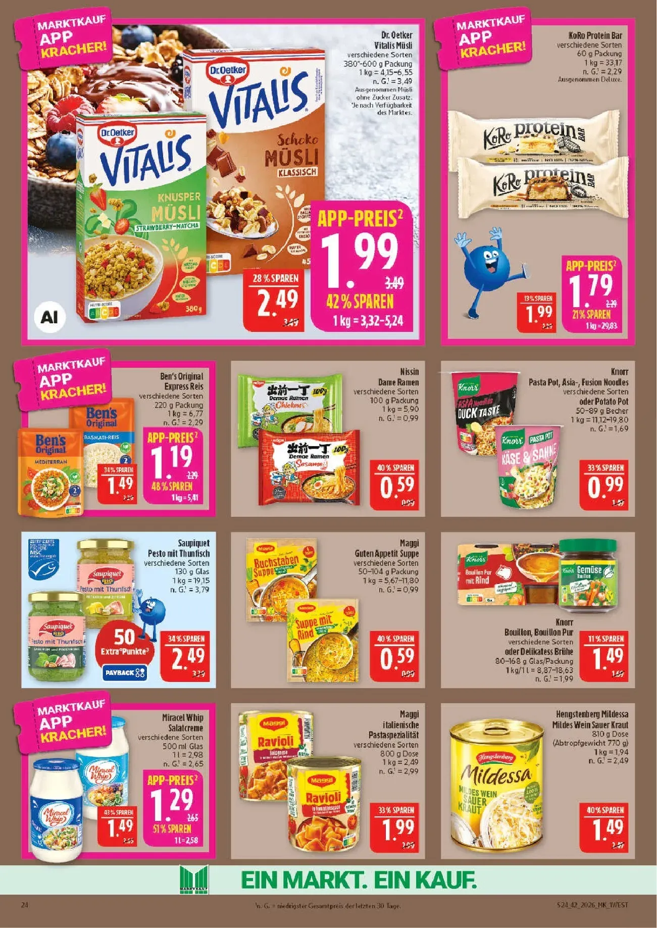 Marktkauf Prospekt – von Montag 12.10.2026 bis Samstag 17.10.2026 von 12. Oktober bis 17. Oktober 2026 - Prospekt seite 24