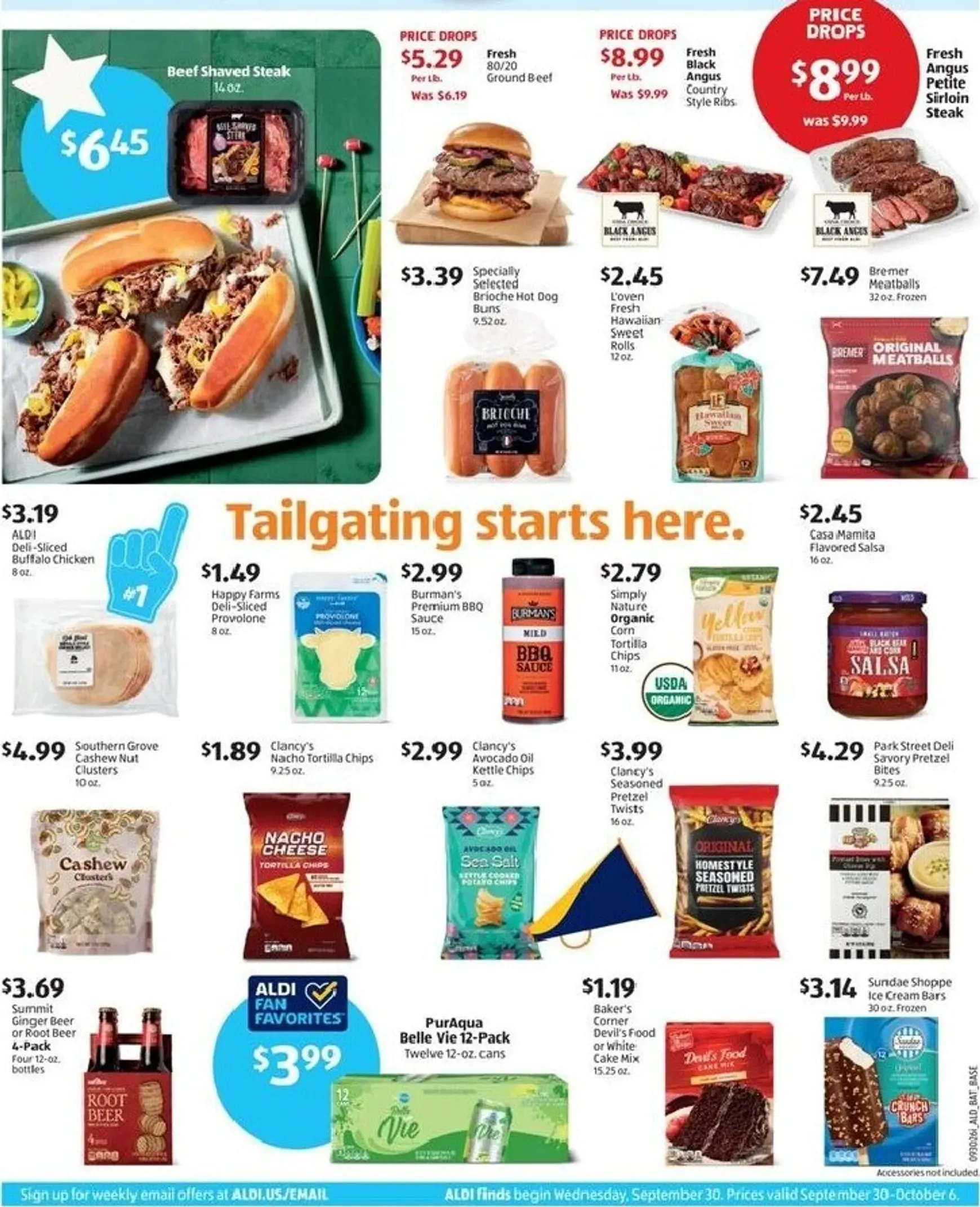 Weekly ad Current ALDI leaflet valid from Wednesday 09/30/2026 to Tuesday 10/06/2026 from September 30 to October 6 2026 - Page 2