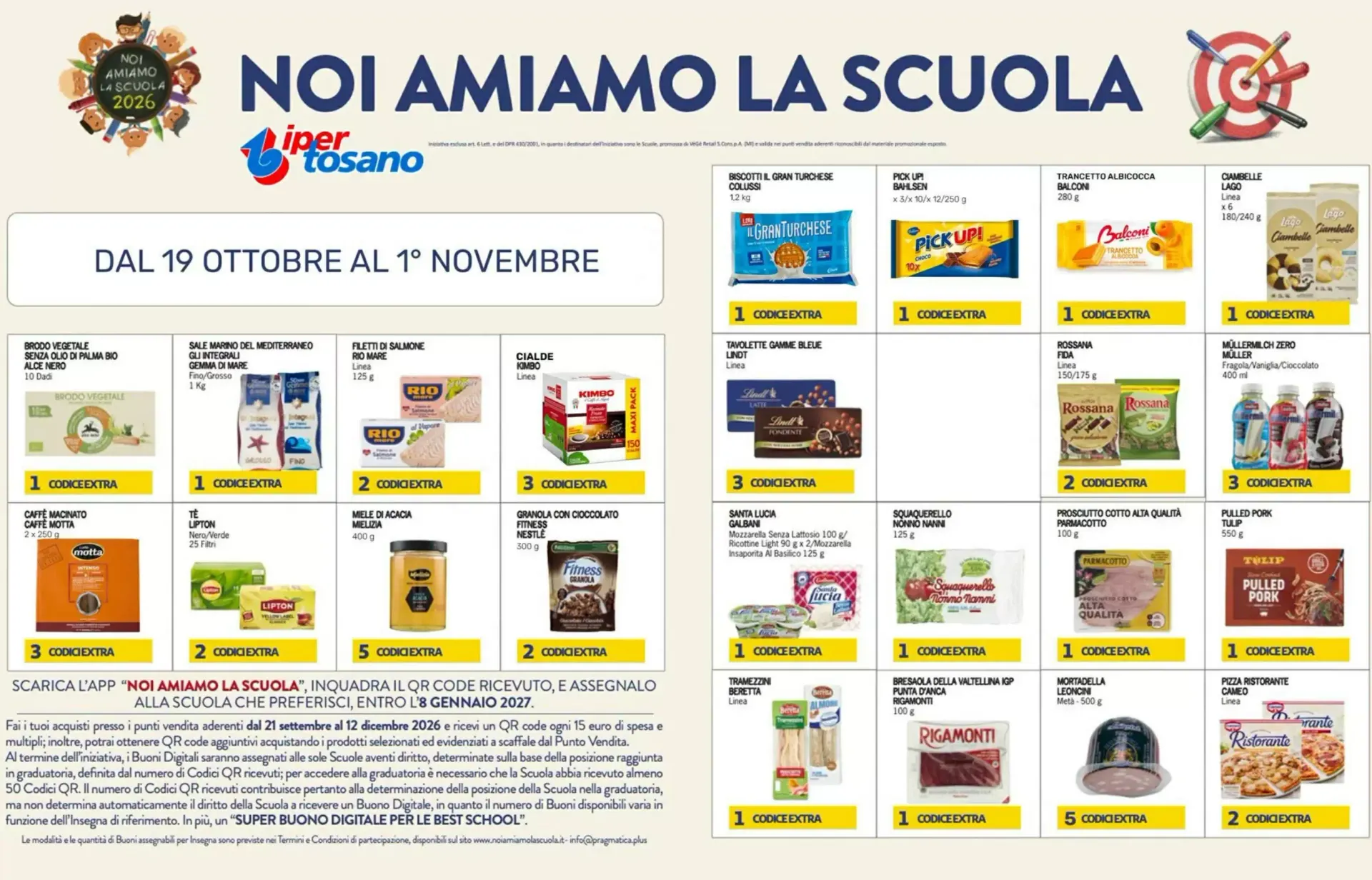 Noi amiamo la scuola da 20 ottobre a 26 ottobre di 2026 - Pagina del volantino 2