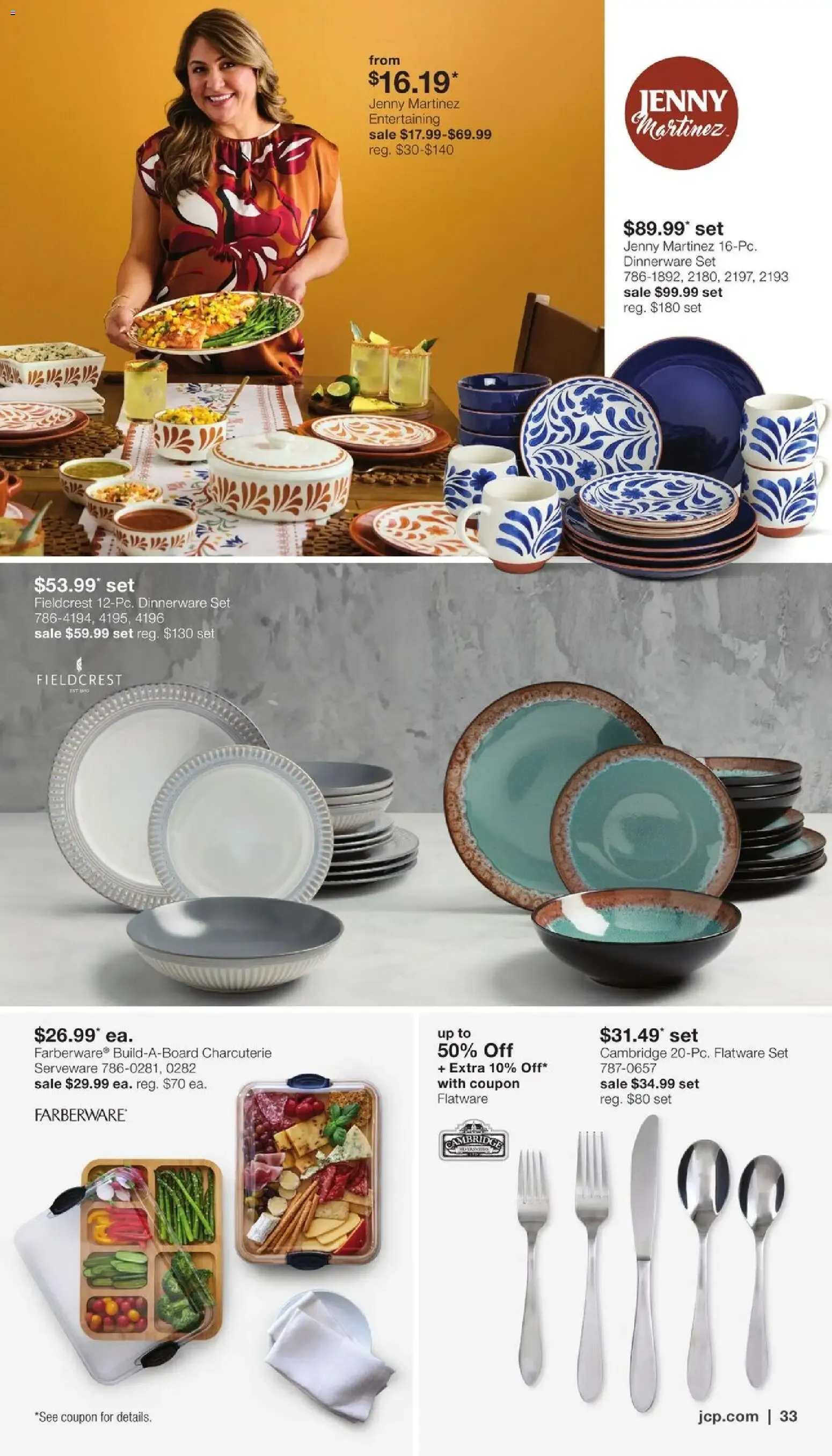Weekly promotion JCPenney Labor Day Home Sale spanning from August 17 to September 13 2026 - Page 32 for Catalogue 365