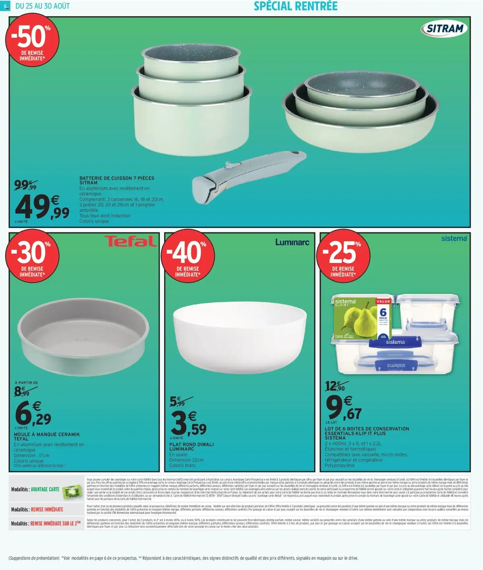 Intermarché - Les offres à partir du 25/08/2026 - promo en ligne du 25 août au 30 août 2026 - Catalogue page 6