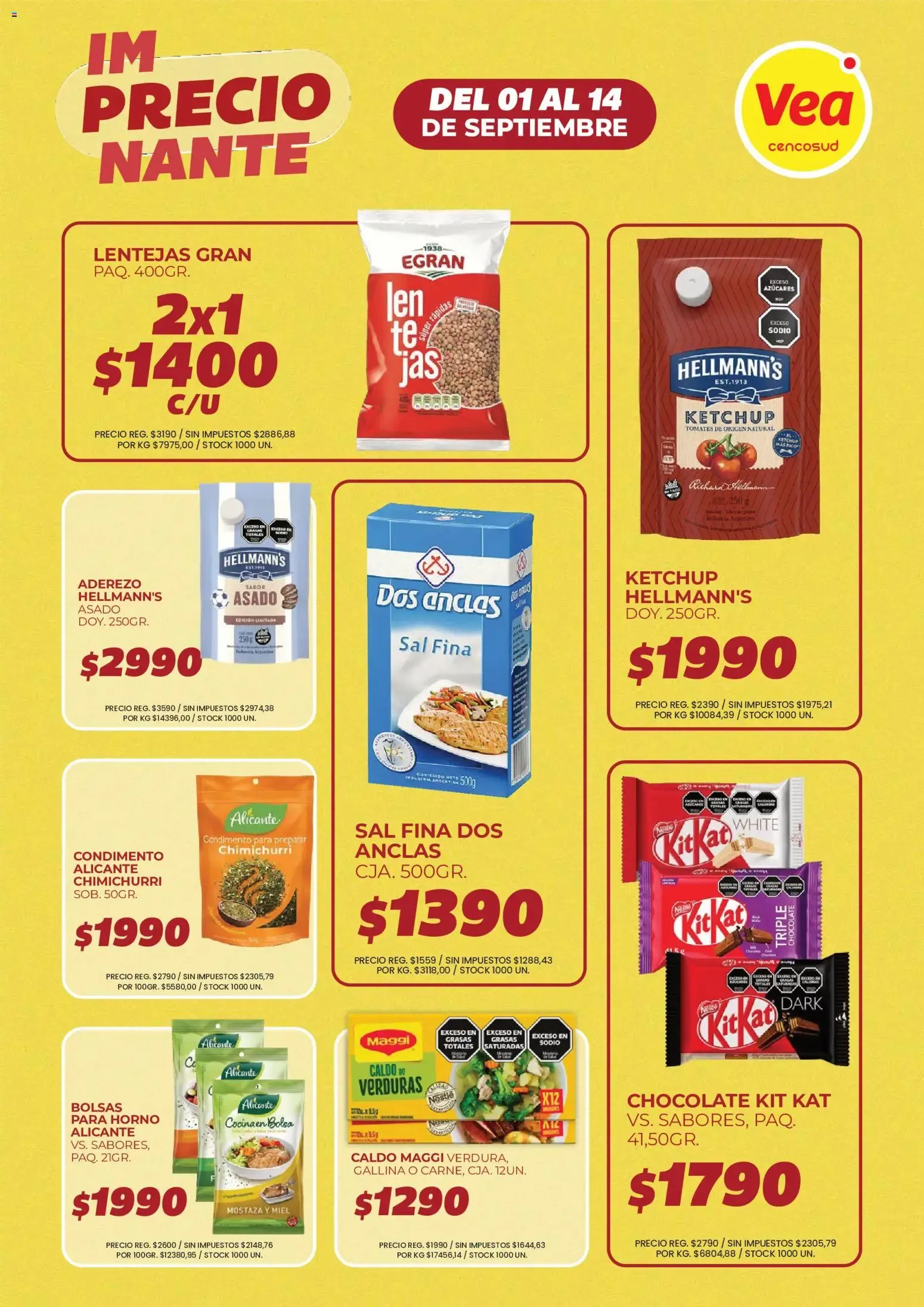 Ofertas de Vea - Folleto imPRECIOnante | Córdoba del 01/09/2026 - 14/09/2026 1 de septiembre al 14 de septiembre 2026 - Página 6 del catálogo