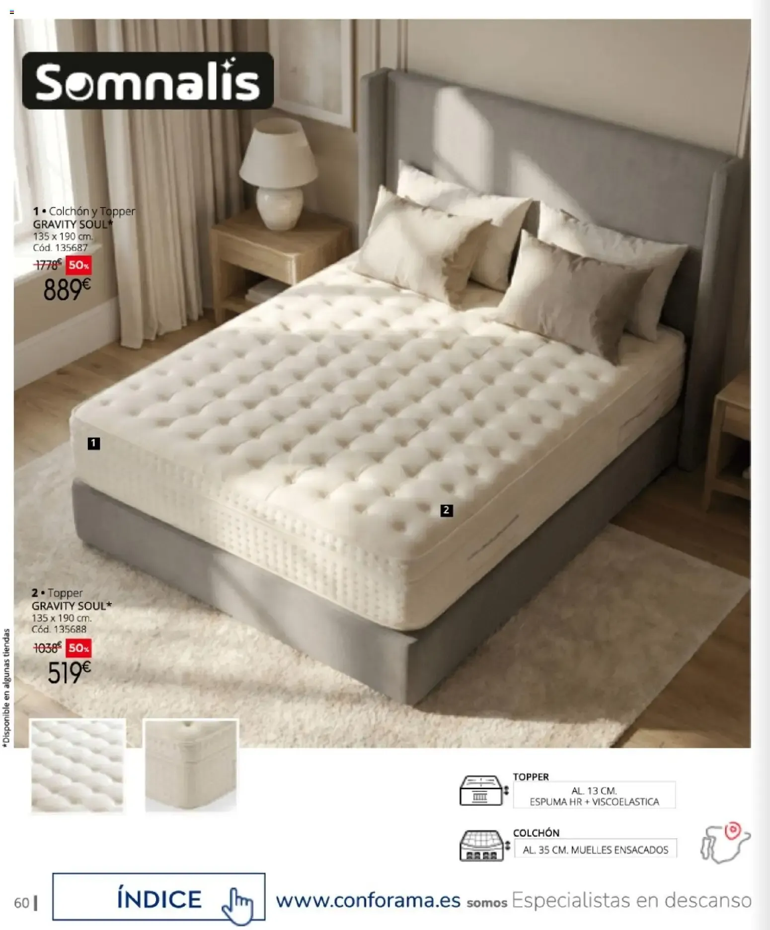 Catálogo de Conforama Camitis 06/08/2026 - 29/09/2026 6 de agosto al 29 de septiembre 2026 - Página 60