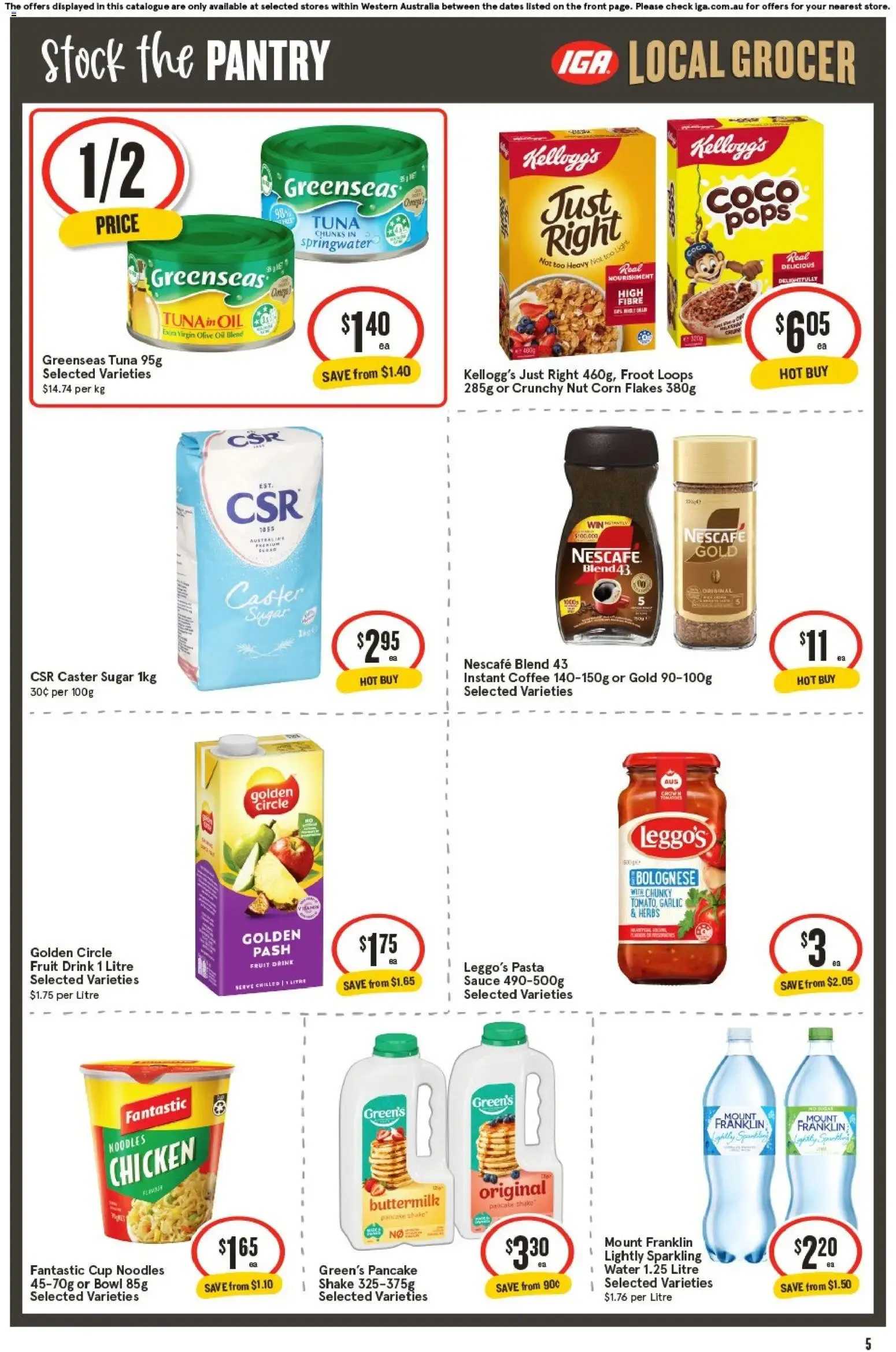 IGA catalogue valid from 26/08/2026 > Online Australia - Catalogue valid from 26 August to 1 September 2026 - page 5