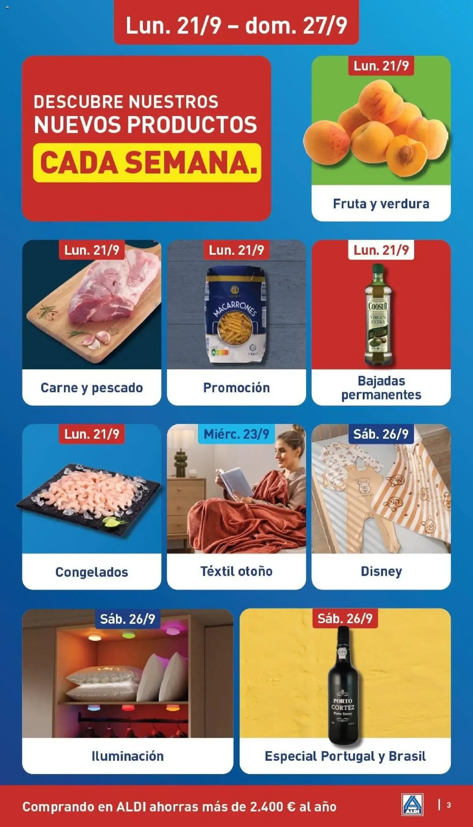 Catálogo de Aldi: Ahorra más de 2.400€ al año 21 de septiembre al 27 de septiembre 2026 - Página 3