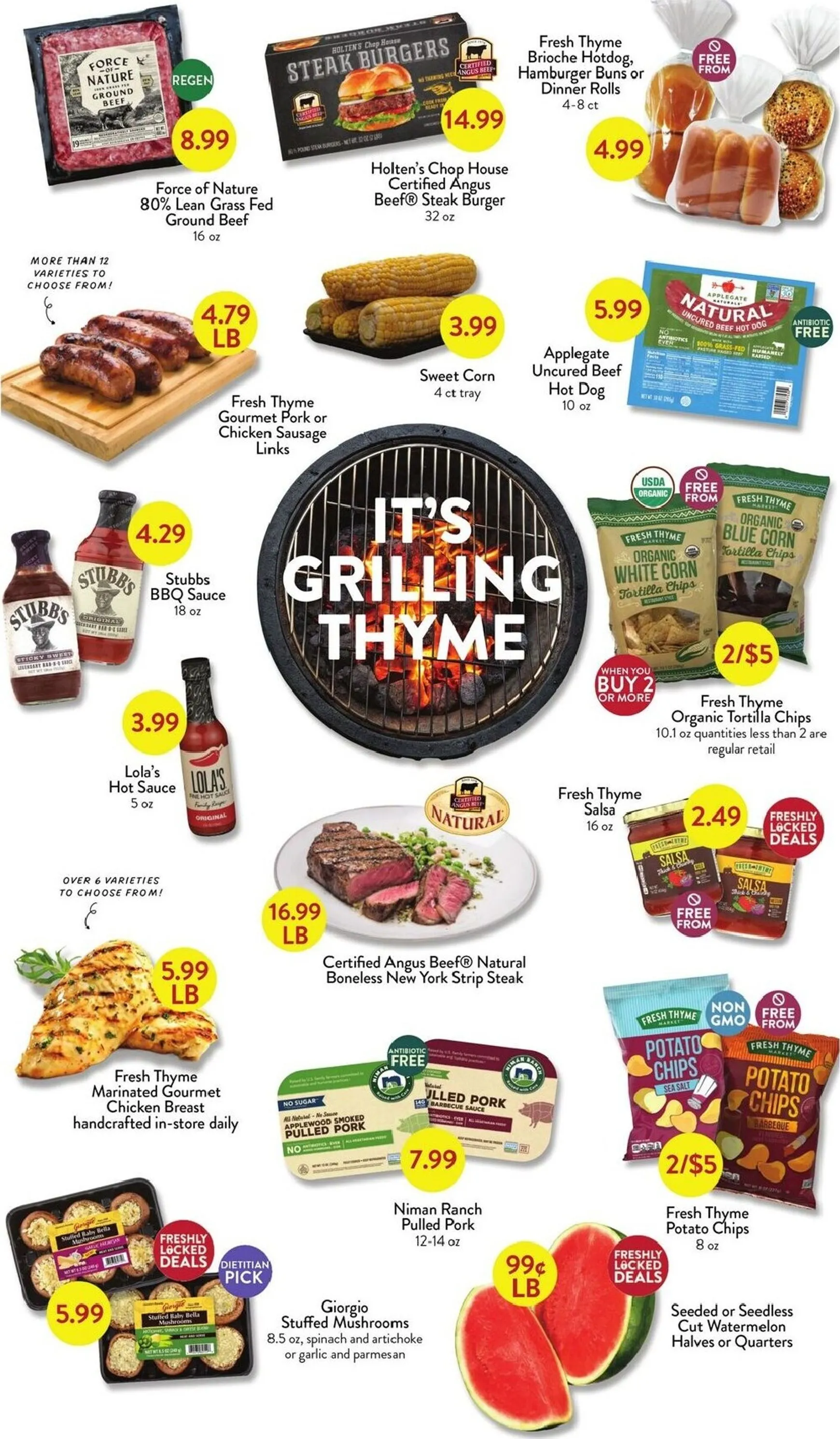 Weekly ad Limited Thyme Sale: 8/12 EZ Peel Raw Shrimp from June 11 to June 14 2026 - Page 4